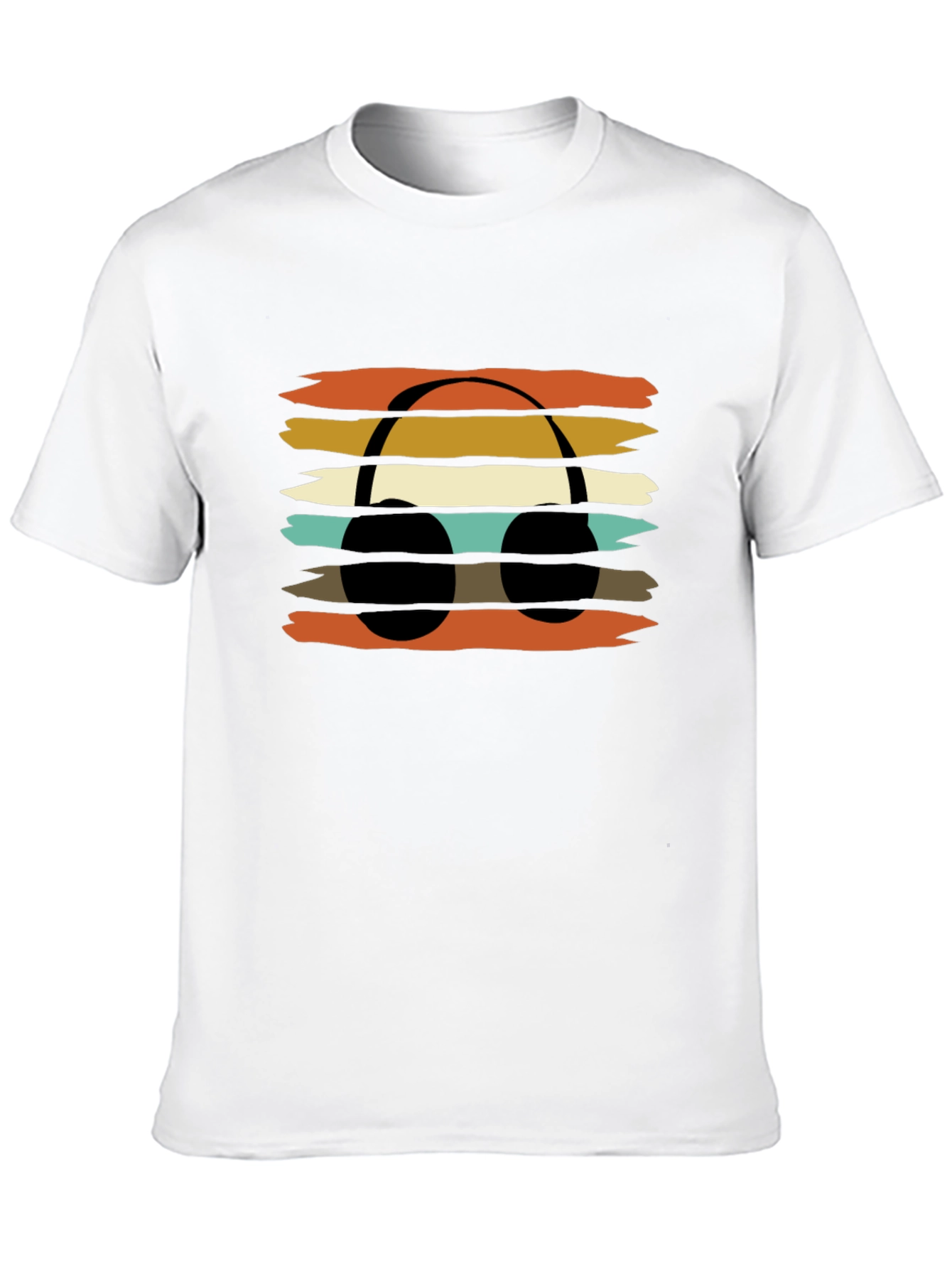 Retro Headphone Graphic Tee