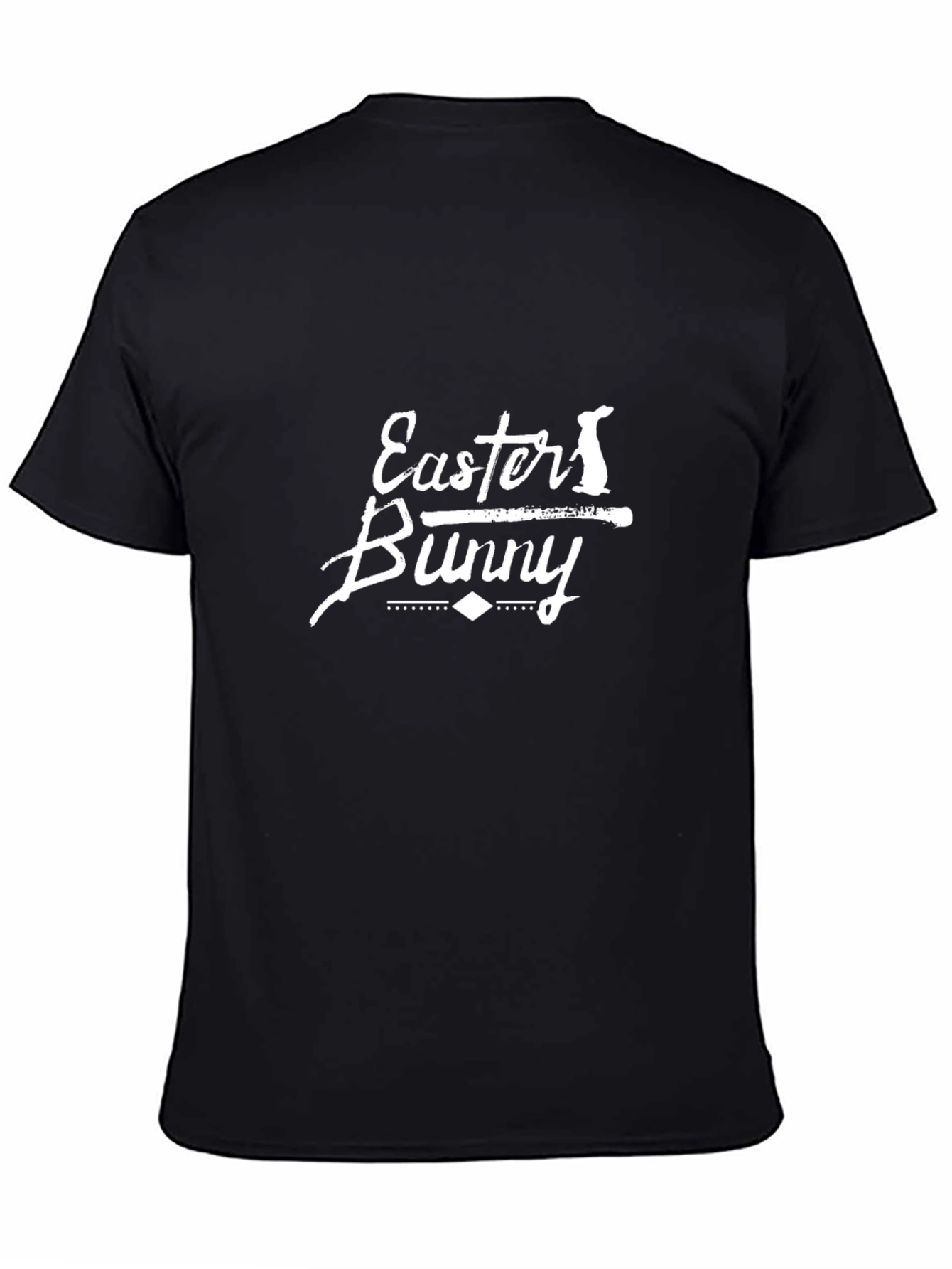 Easter Bunny Graphic Print T-Shirt