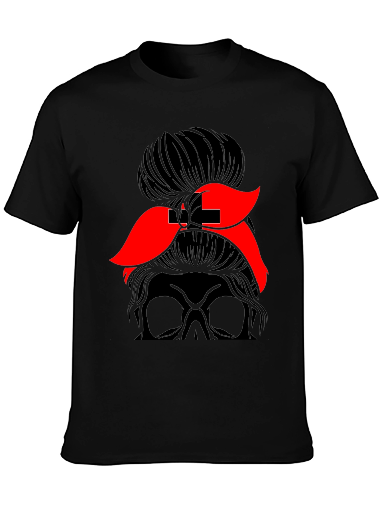 Messy Bun Nurse Life T-Shirt