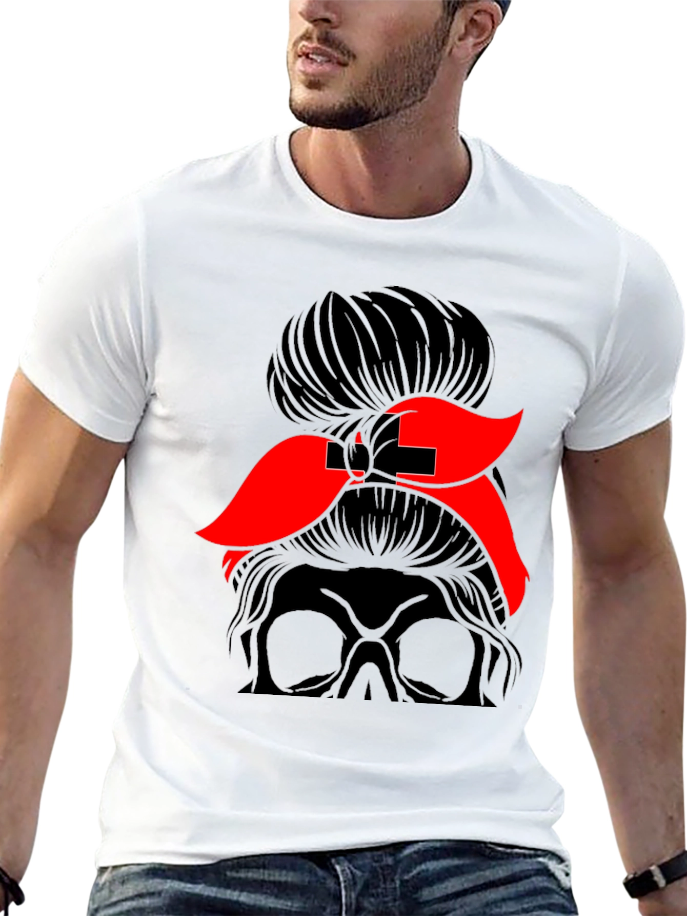 Messy Bun Nurse Life T-Shirt