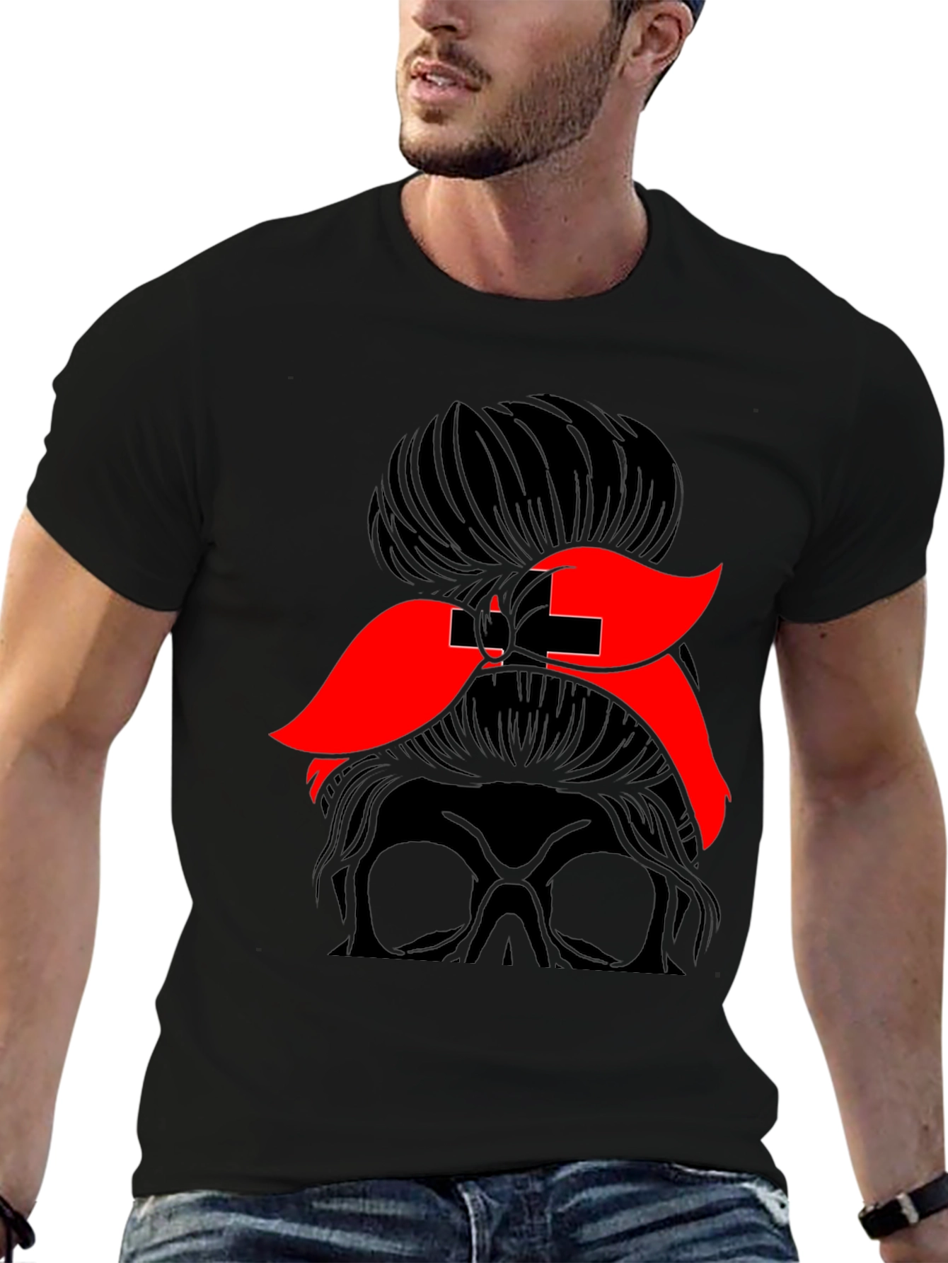 Messy Bun Nurse Life T-Shirt