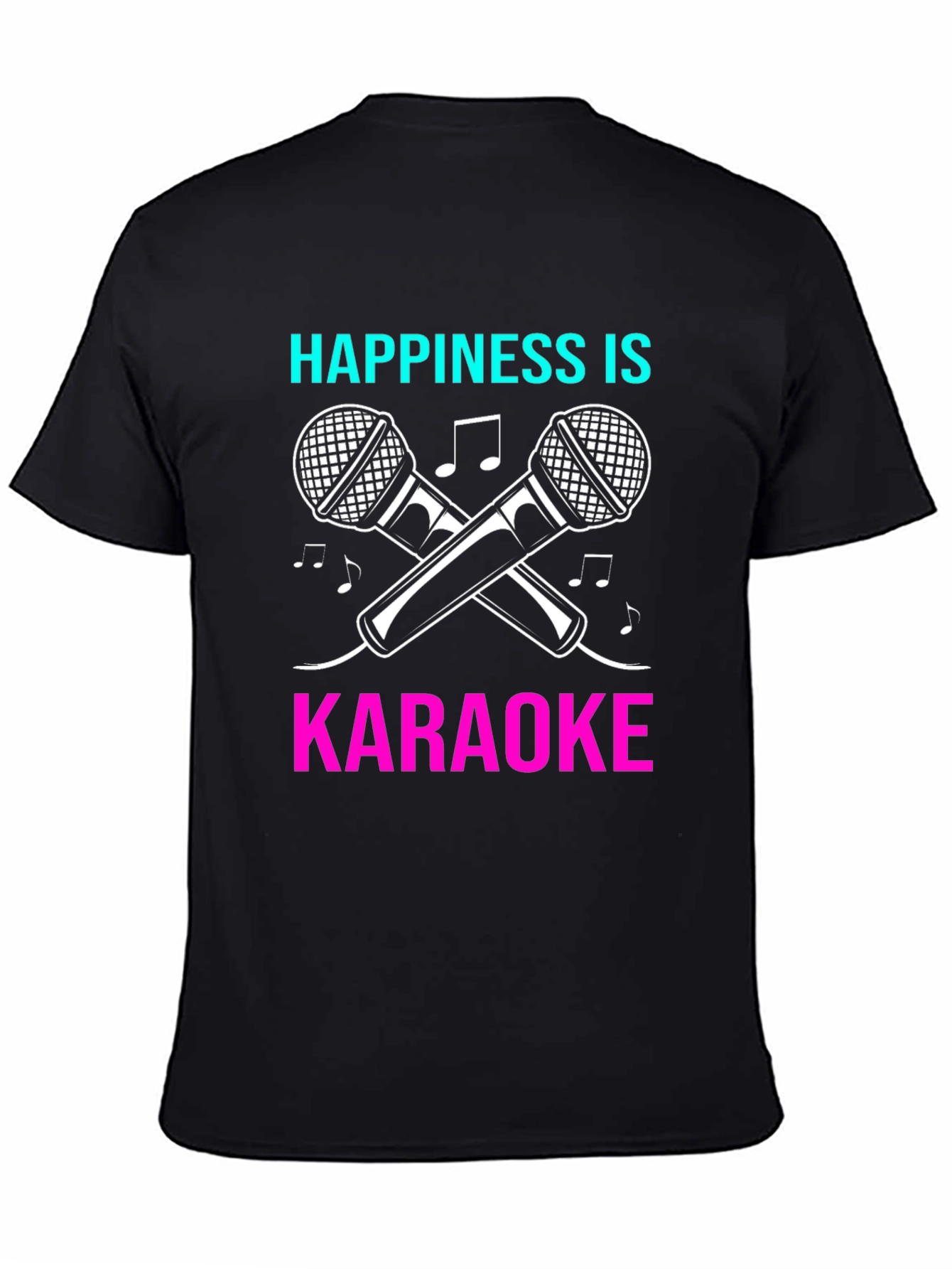 Happiness is Karaoke Graphic T-Shirt