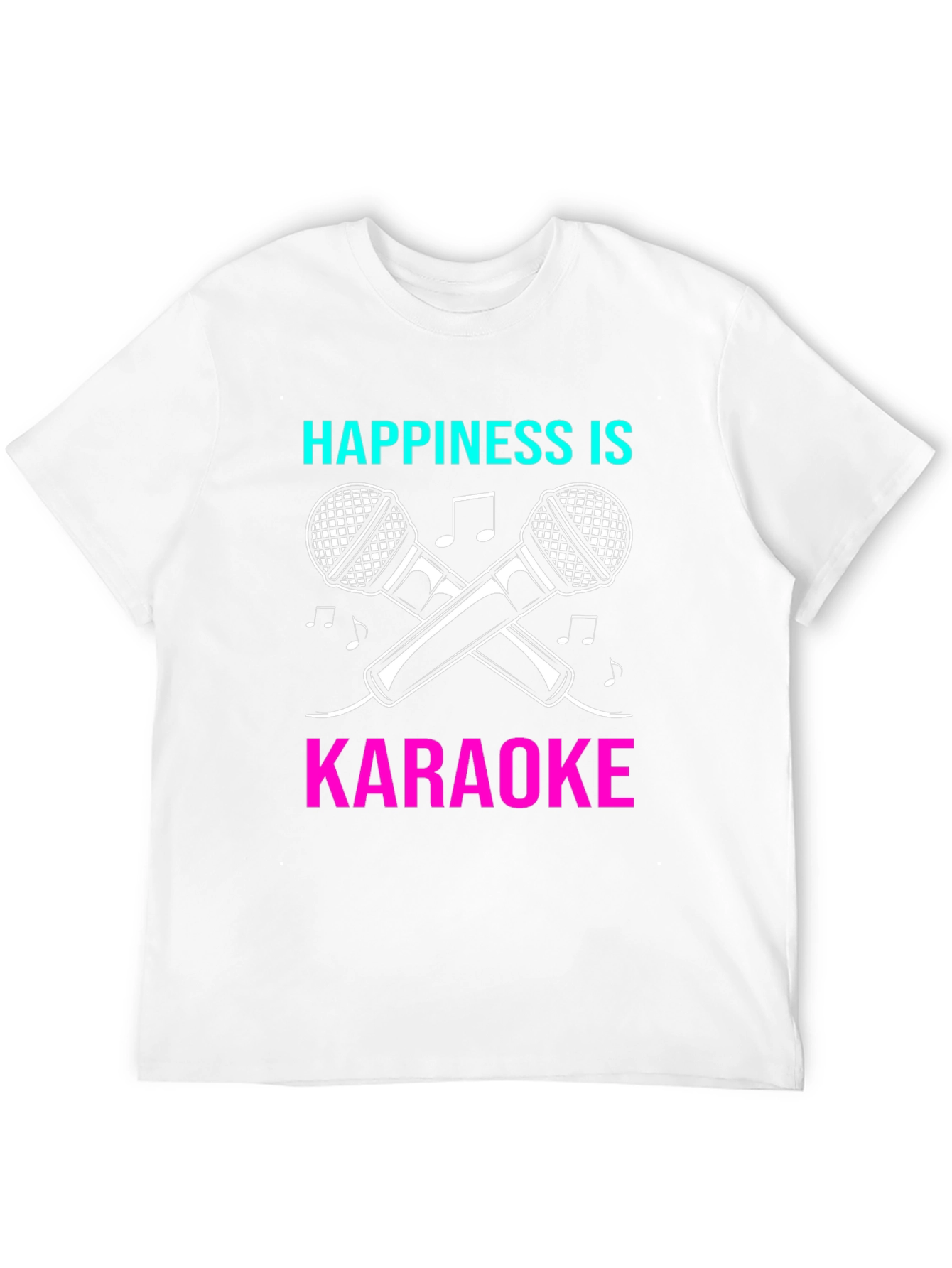 Happiness is Karaoke Graphic T-Shirt