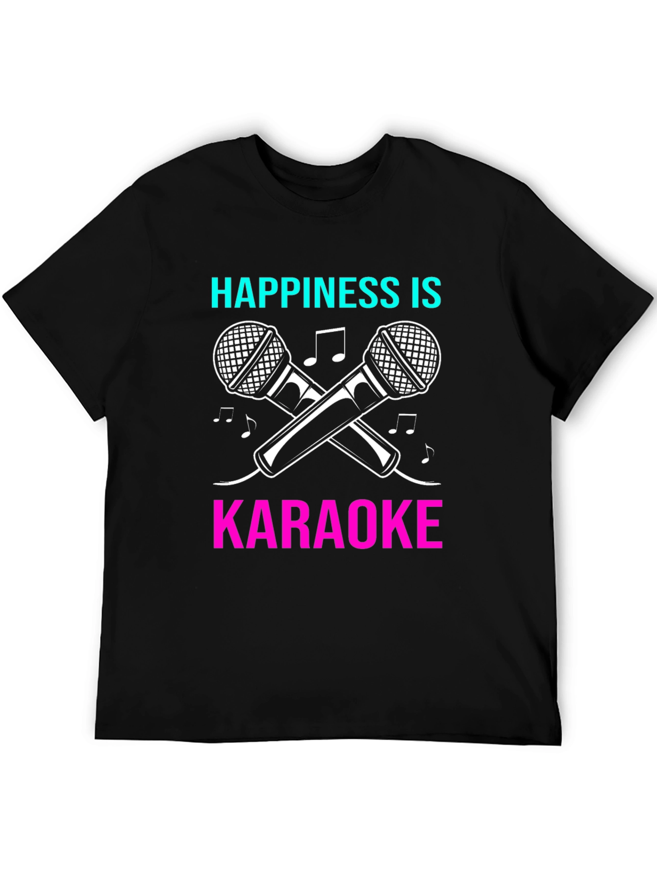 Happiness is Karaoke Graphic T-Shirt