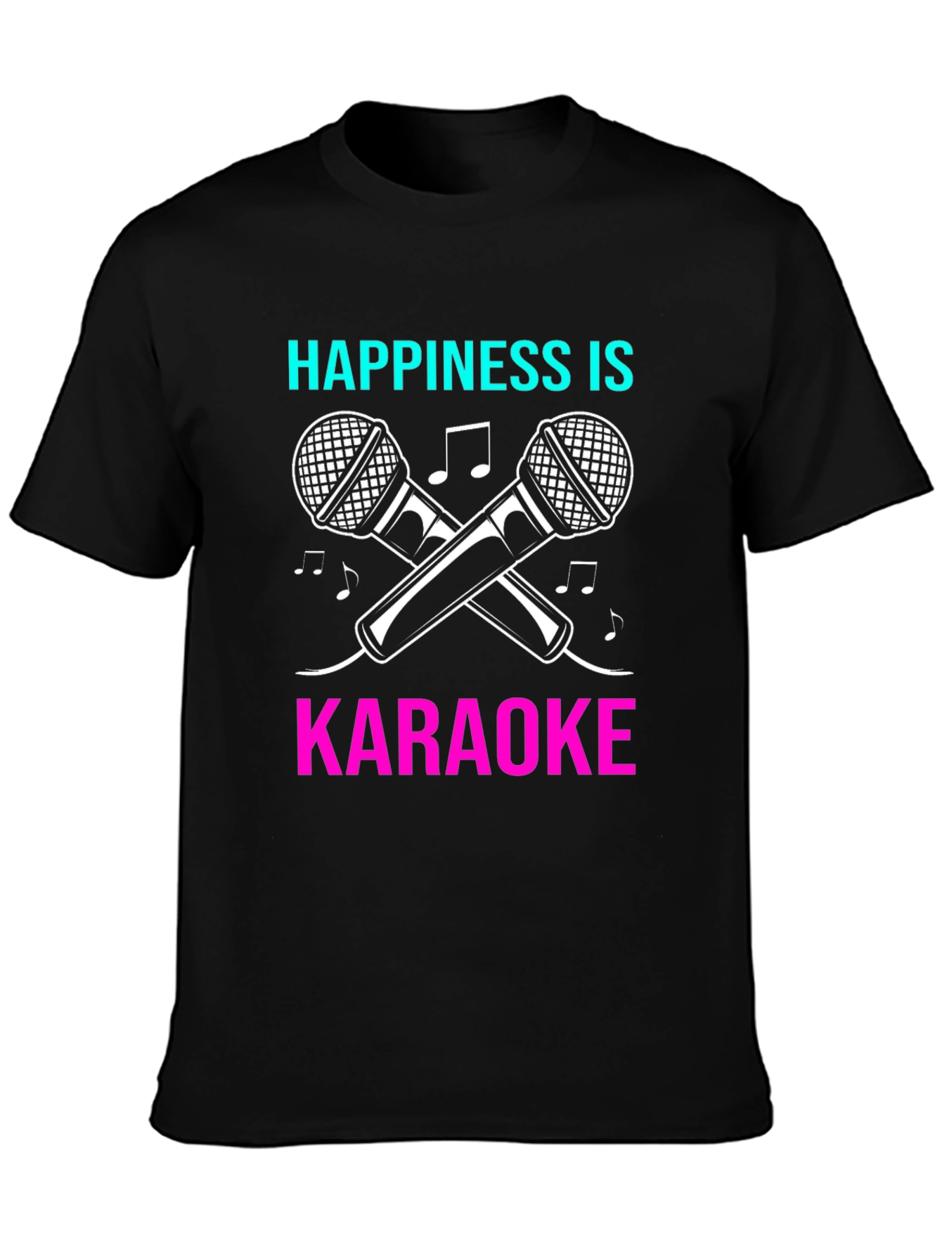 Happiness is Karaoke Graphic T-Shirt