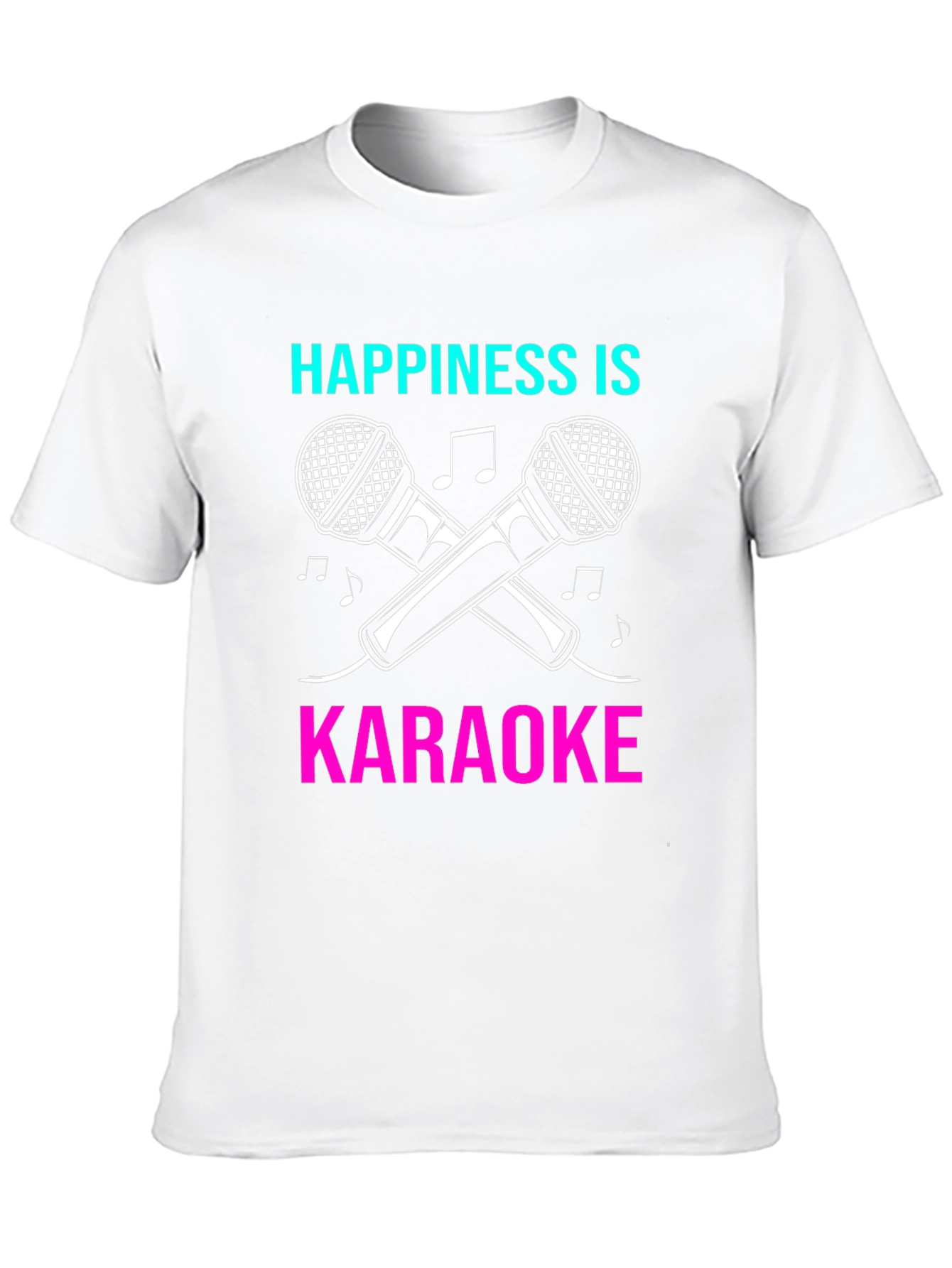 Happiness is Karaoke Graphic T-Shirt
