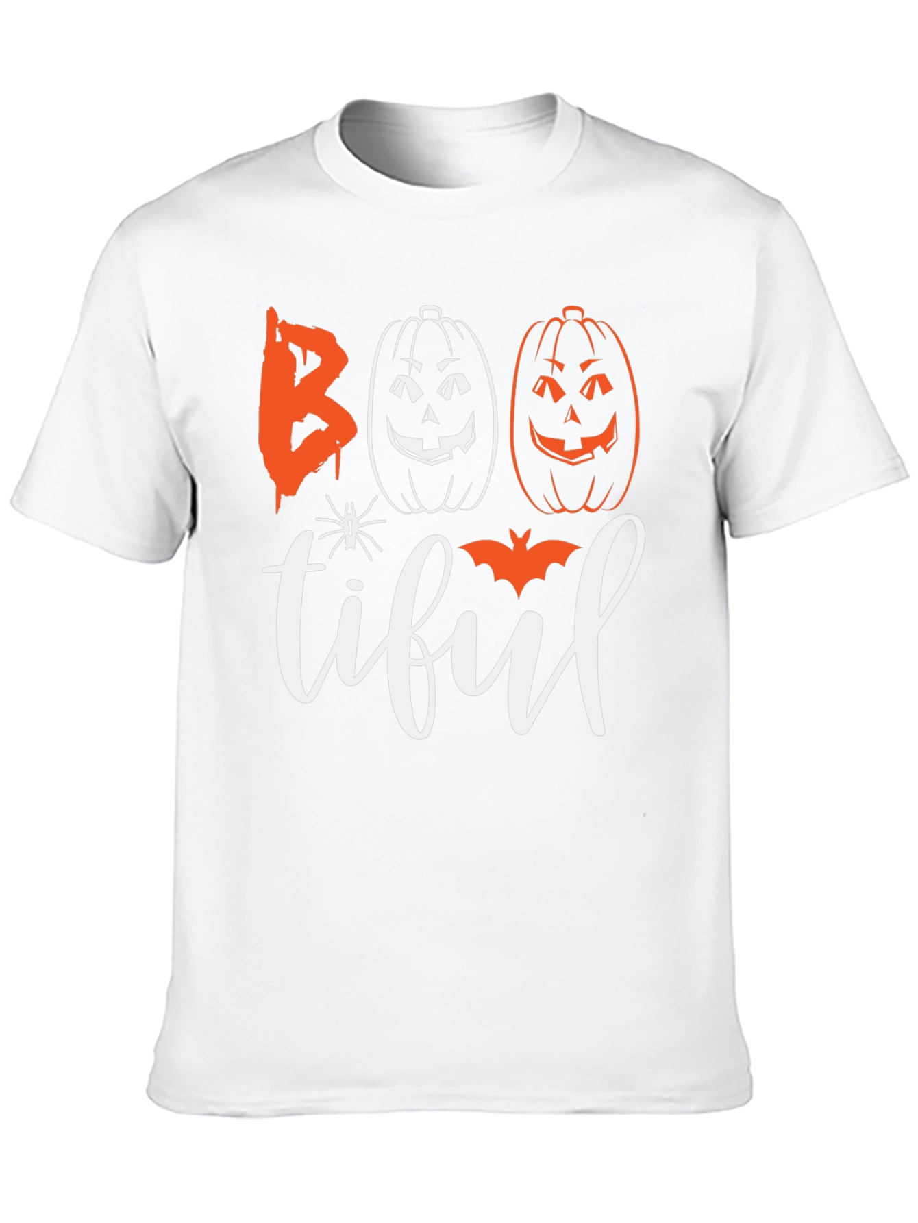 Boo-tiful Halloween Graphic Tee - Black