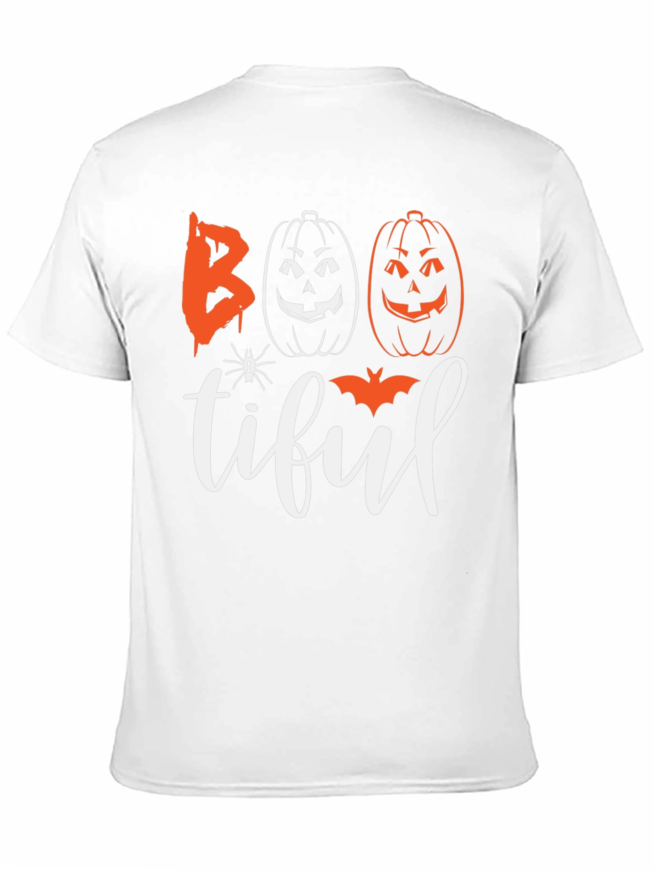 Boo-tiful Halloween Graphic Tee - Black