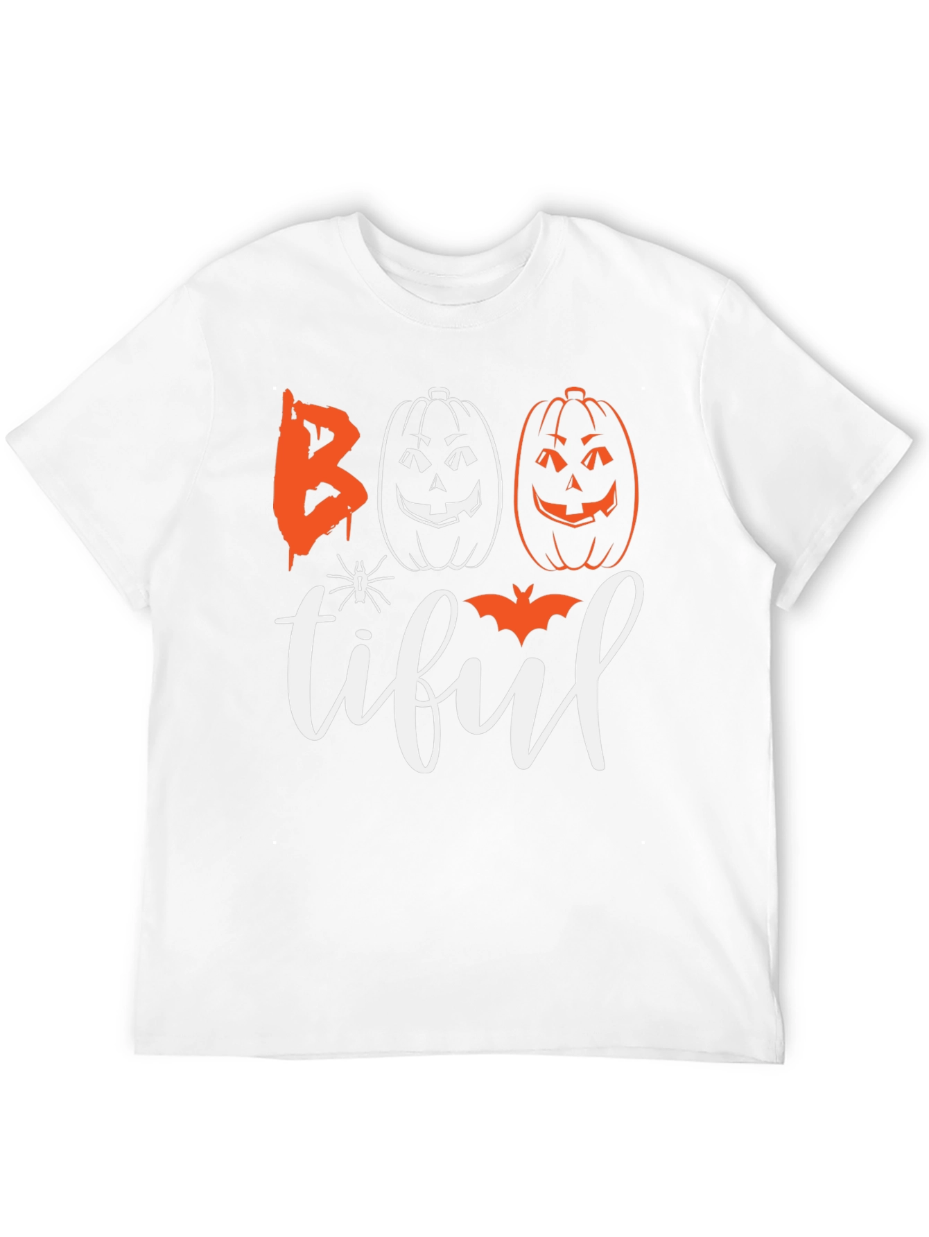 Boo-tiful Halloween Graphic Tee - Black