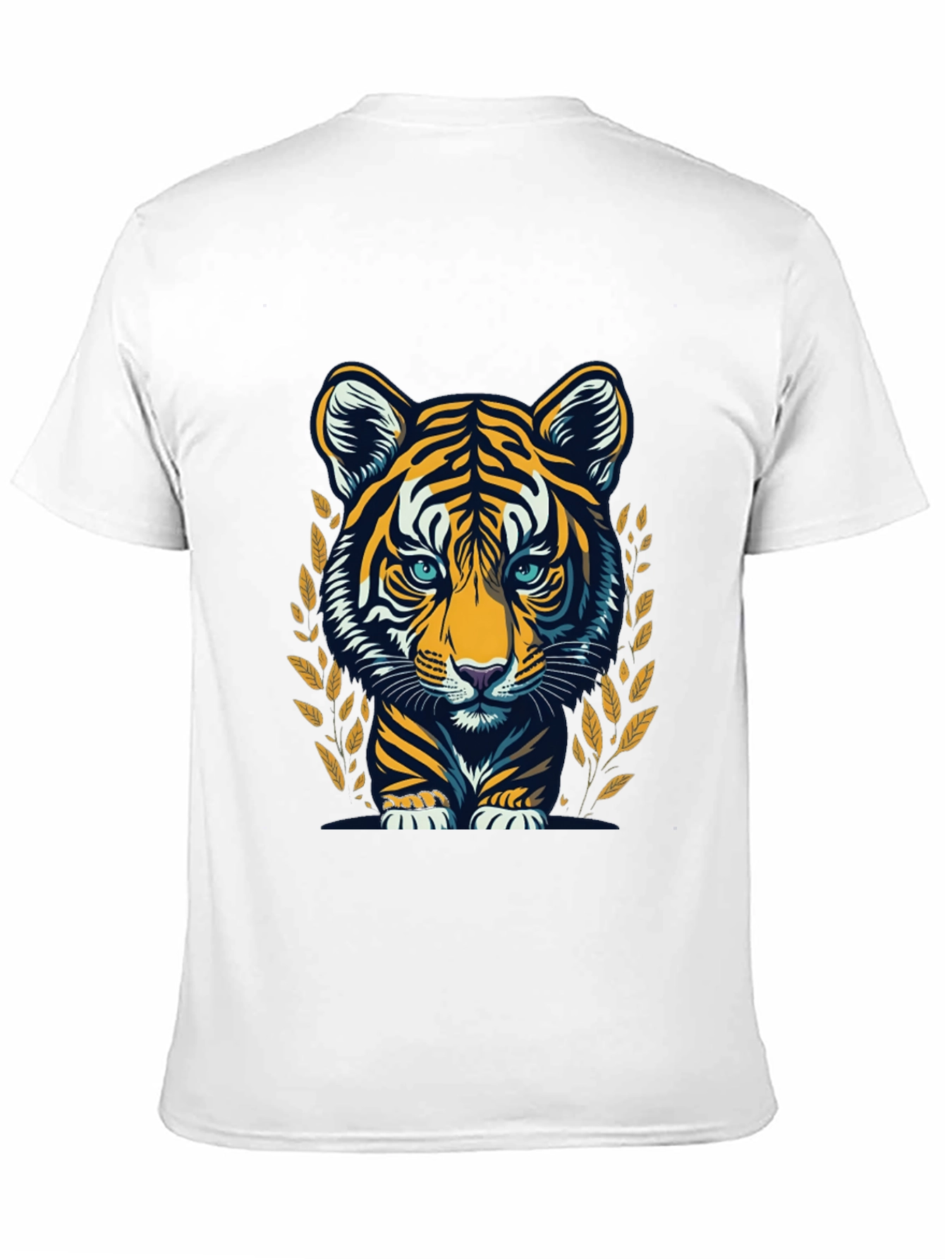 Cool Tiger Graphic Black T-Shirt