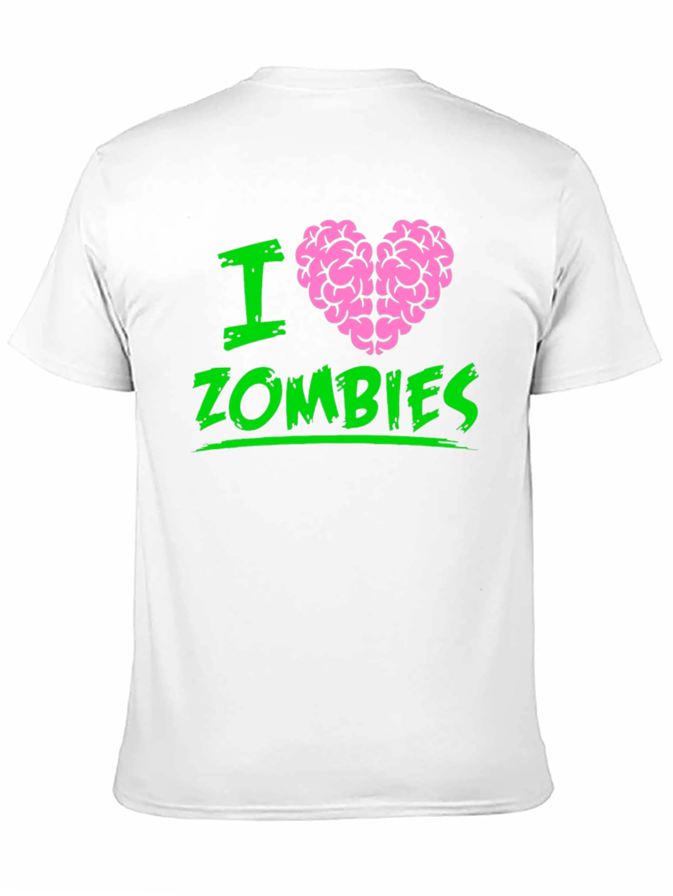 I Heart Brains Zombies Graphic T-Shirt