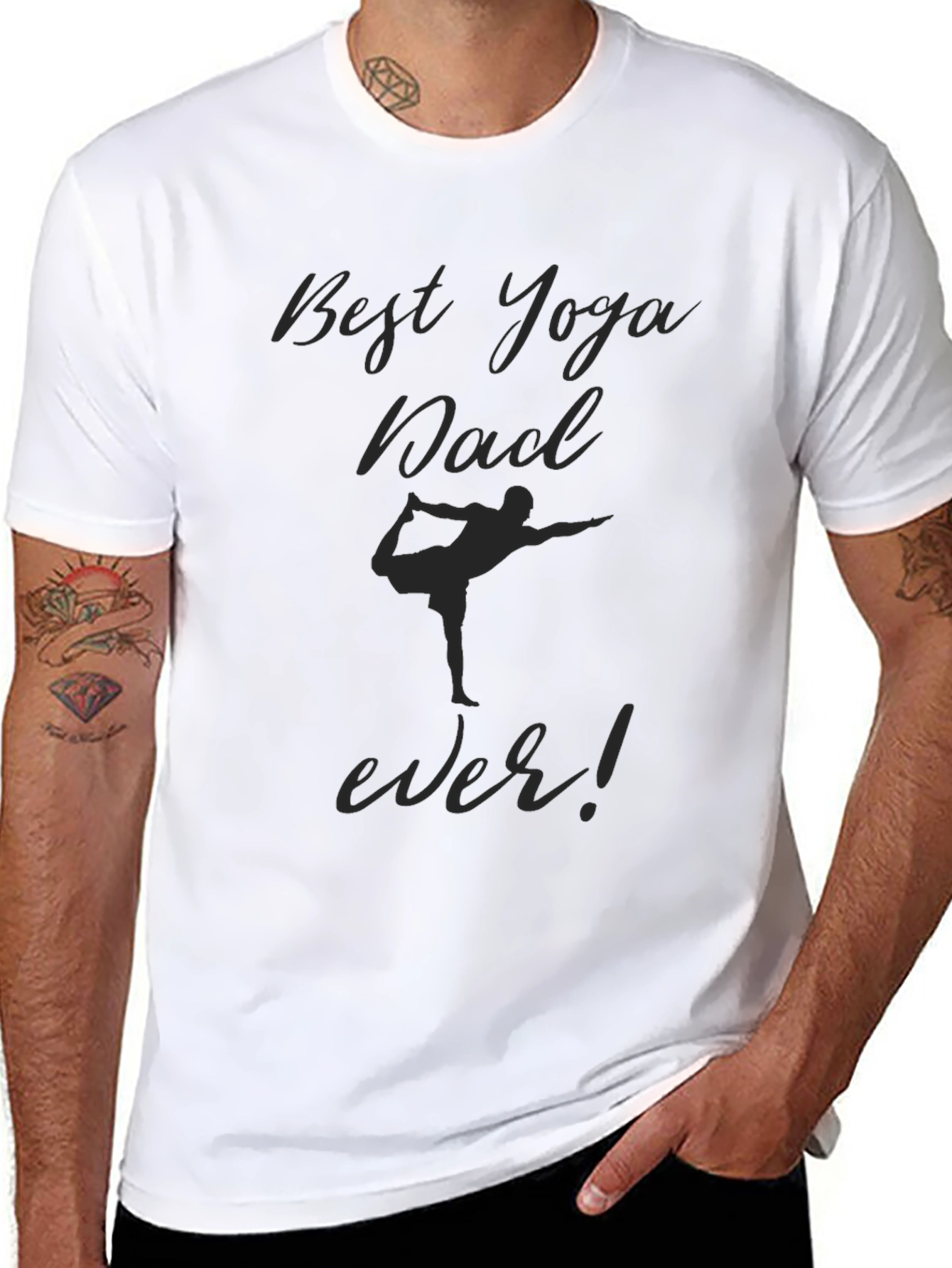 Best Yoga Dad Ever T-Shirt