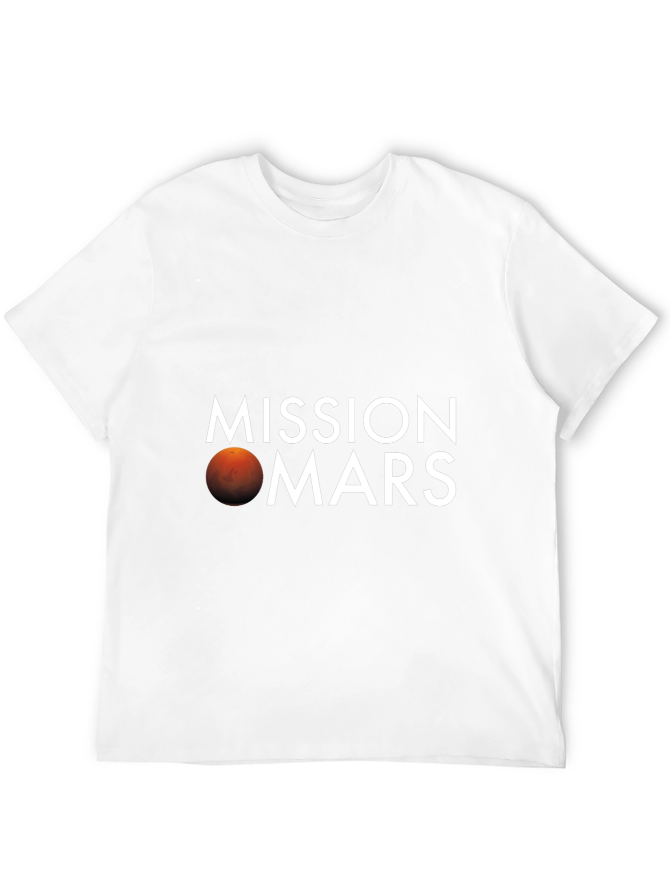Mission Mars Graphic T-Shirt - Space Exploration Tee