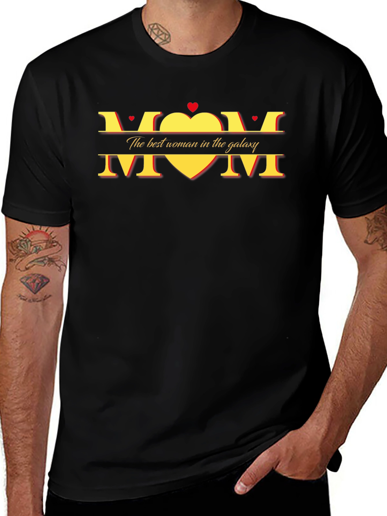 Best Mom in the Galaxy Graphic T-Shirt