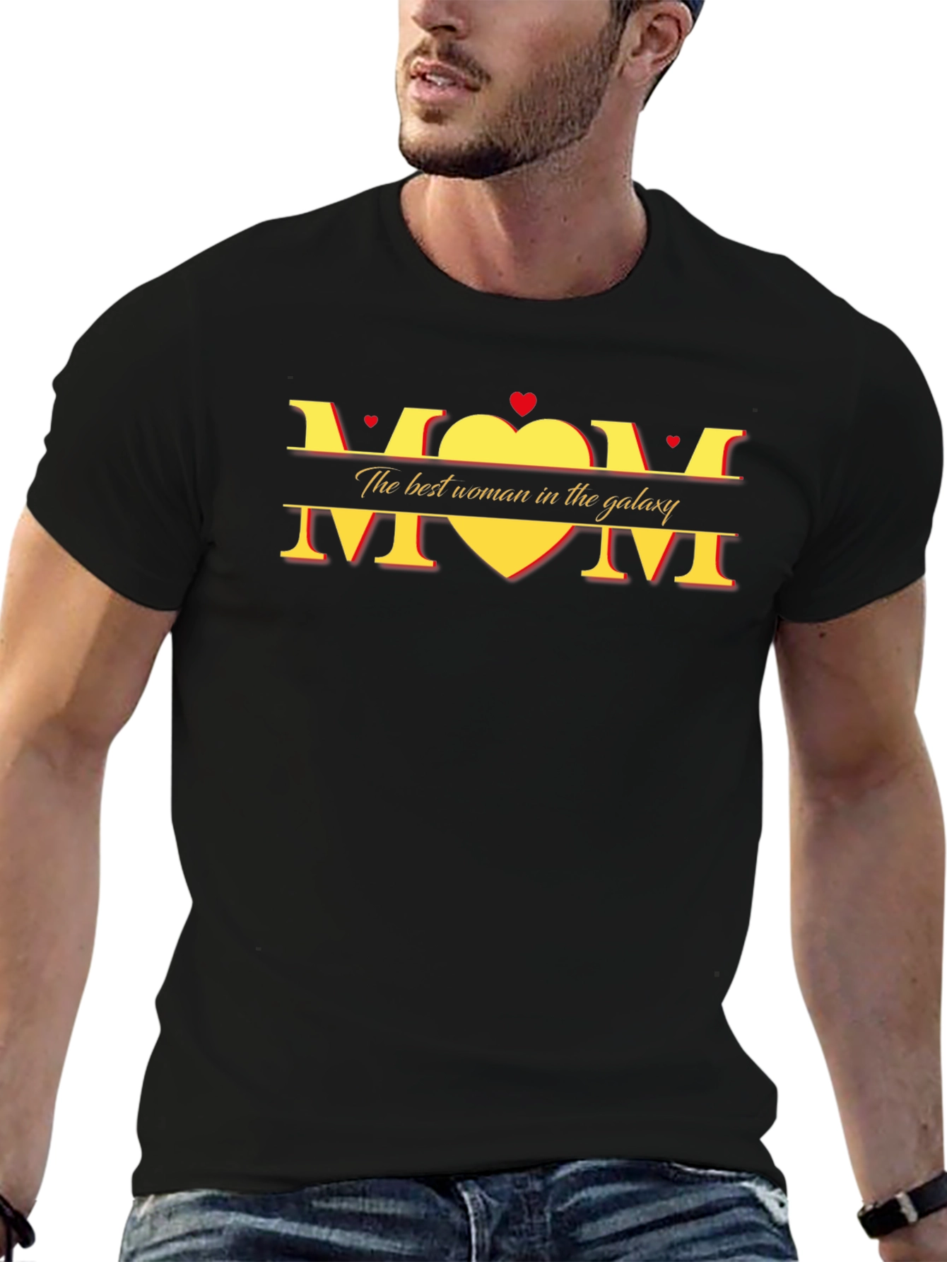 Best Mom in the Galaxy Graphic T-Shirt