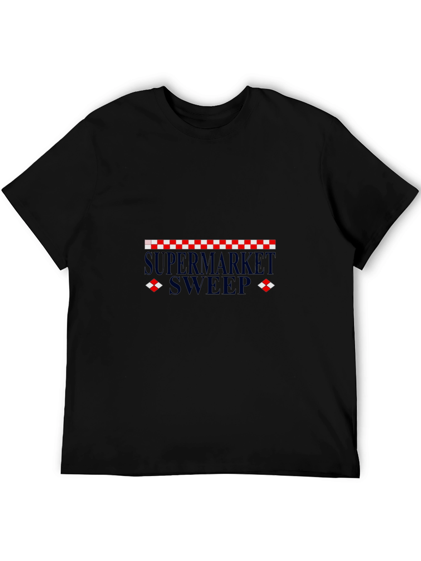 Supermarket Sweep Black T-Shirt