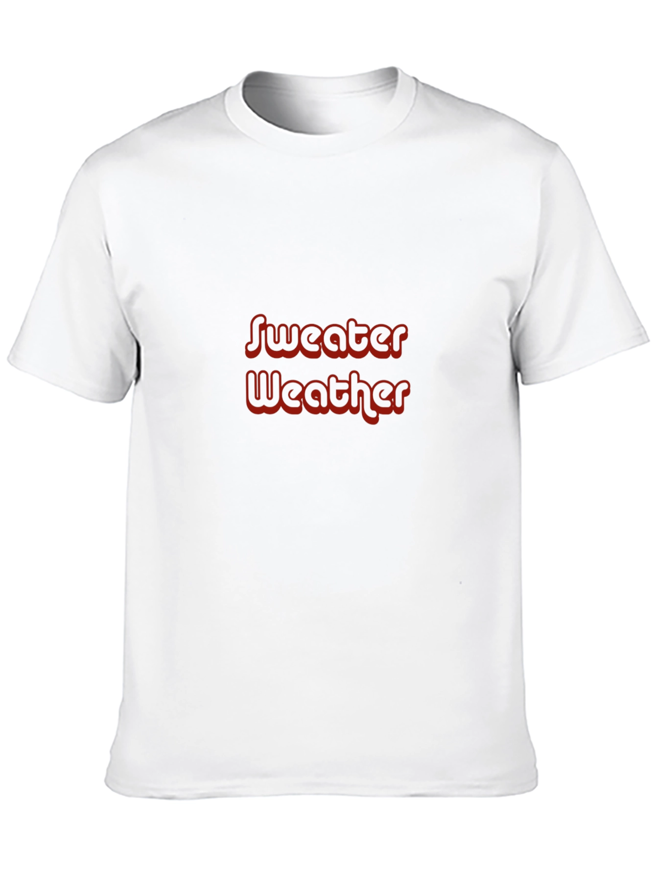 Sweater Weather T-Shirt - Cozy Style
