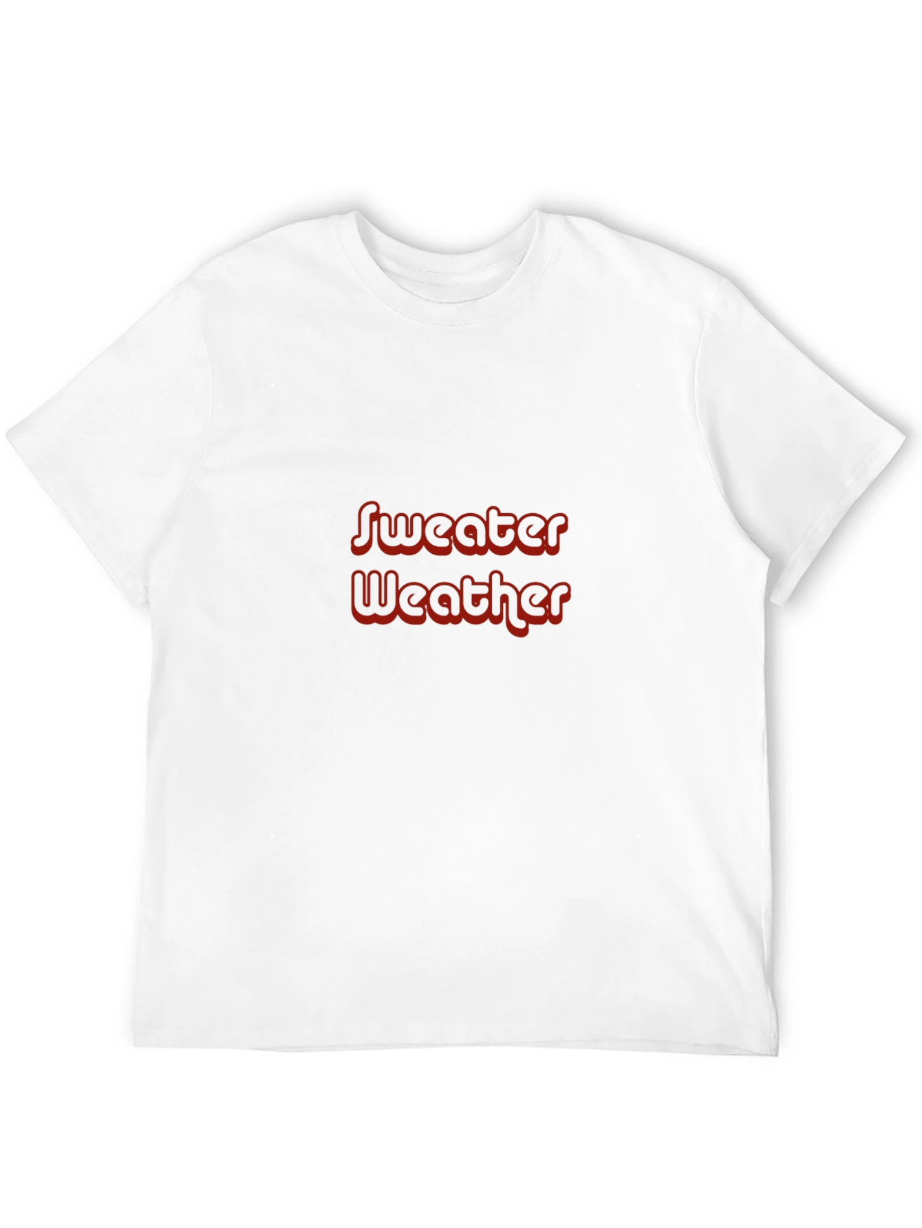 Sweater Weather T-Shirt - Cozy Style