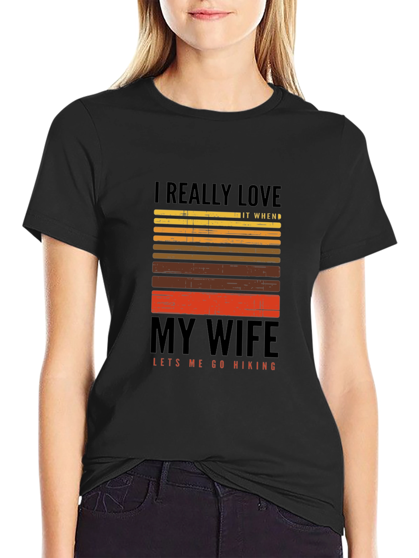 Hiking Lovers Wife T-Shirt