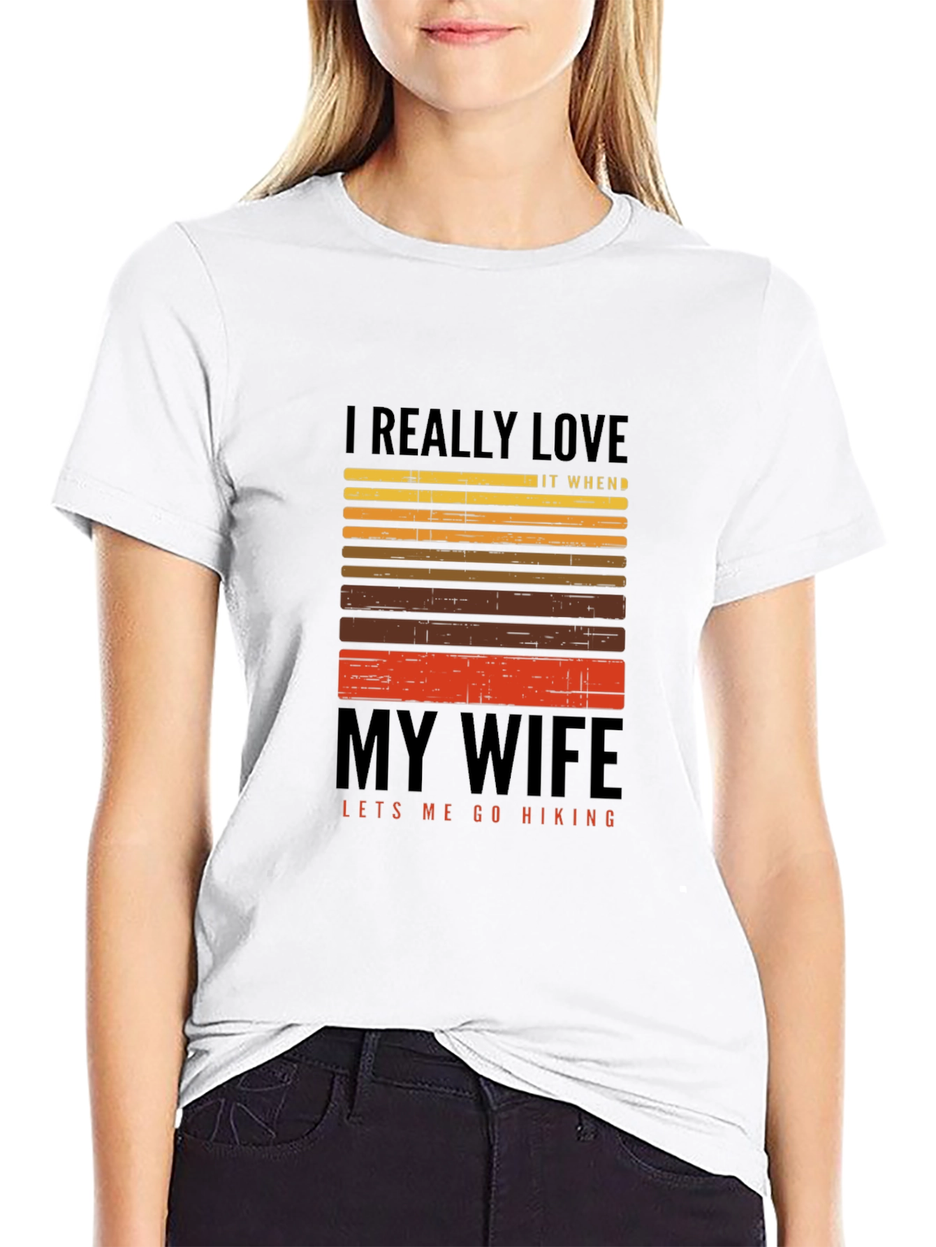 Hiking Lovers Wife T-Shirt