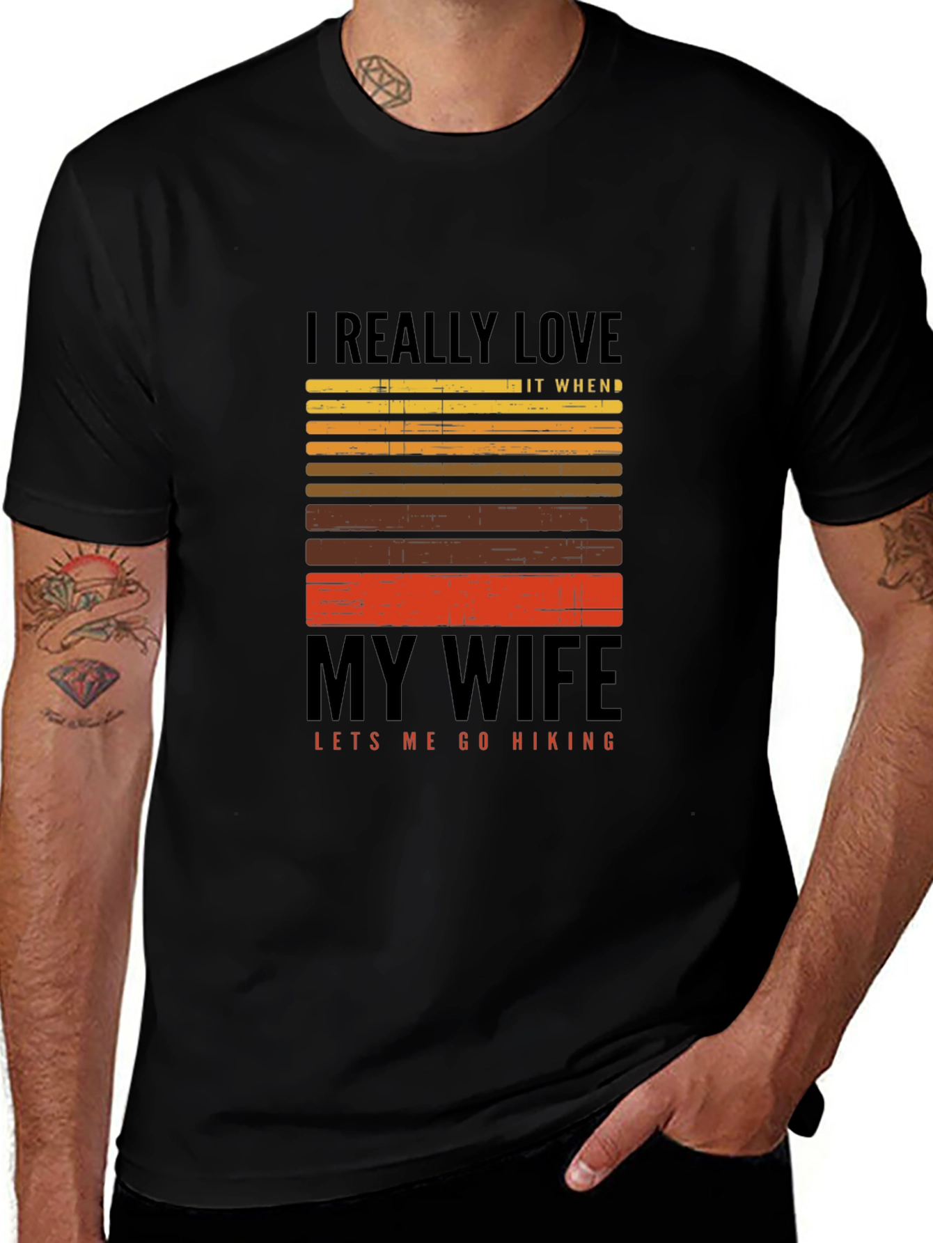 Hiking Lovers Wife T-Shirt