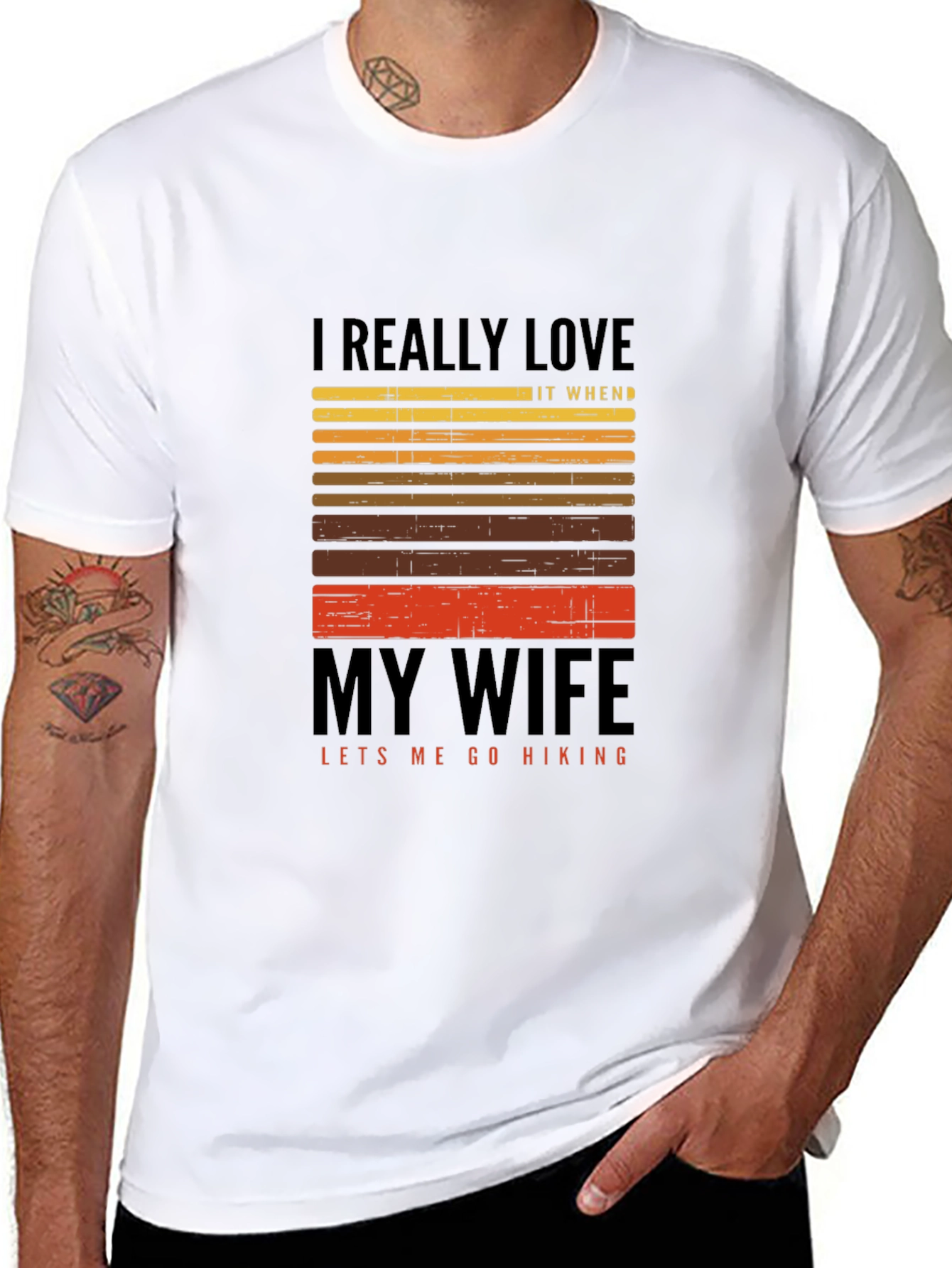 Hiking Lovers Wife T-Shirt