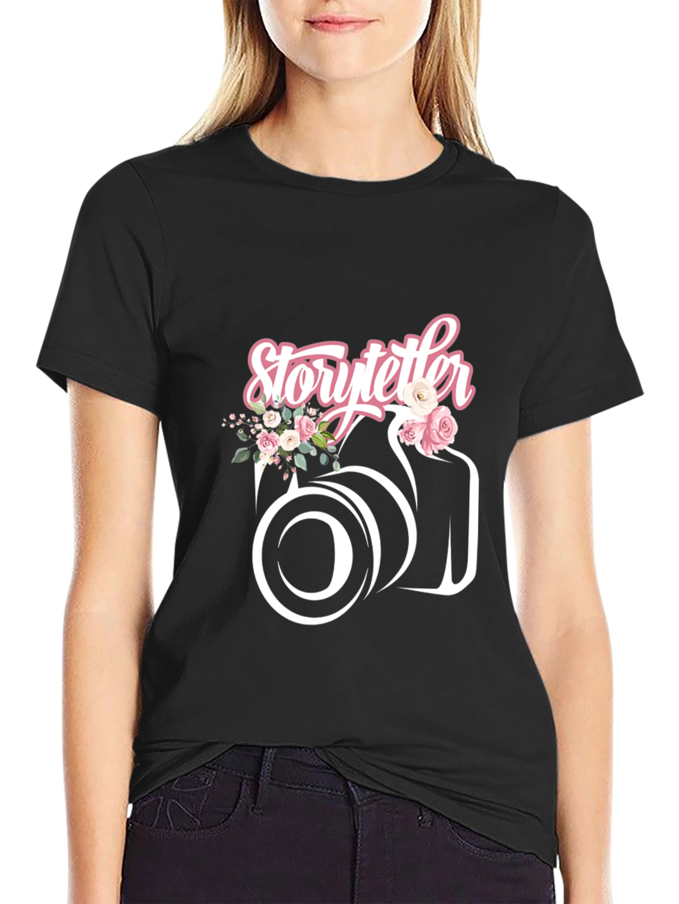 Storyteller Camera Graphic T-Shirt