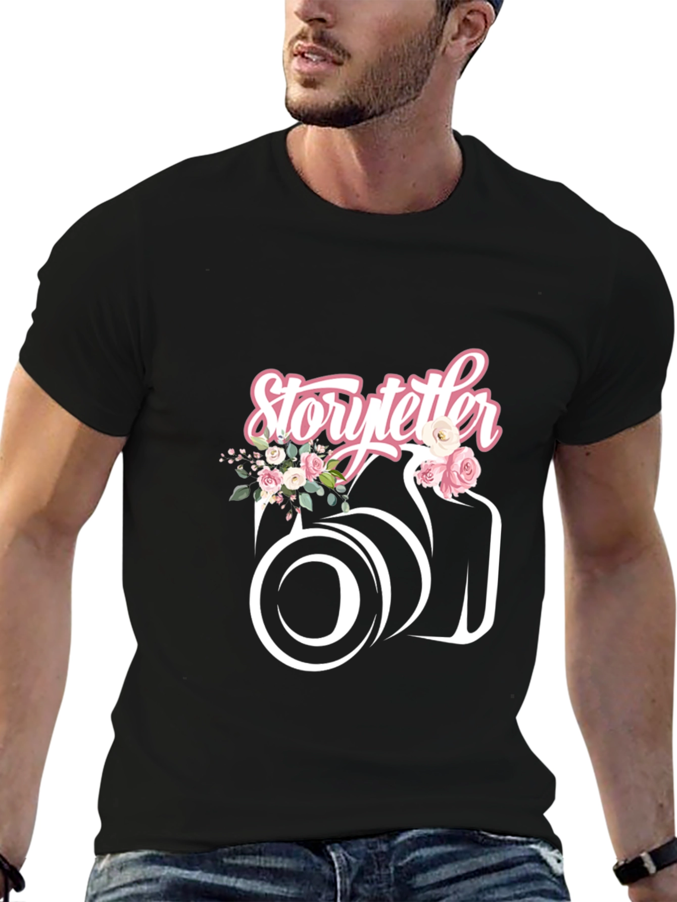 Storyteller Camera Graphic T-Shirt