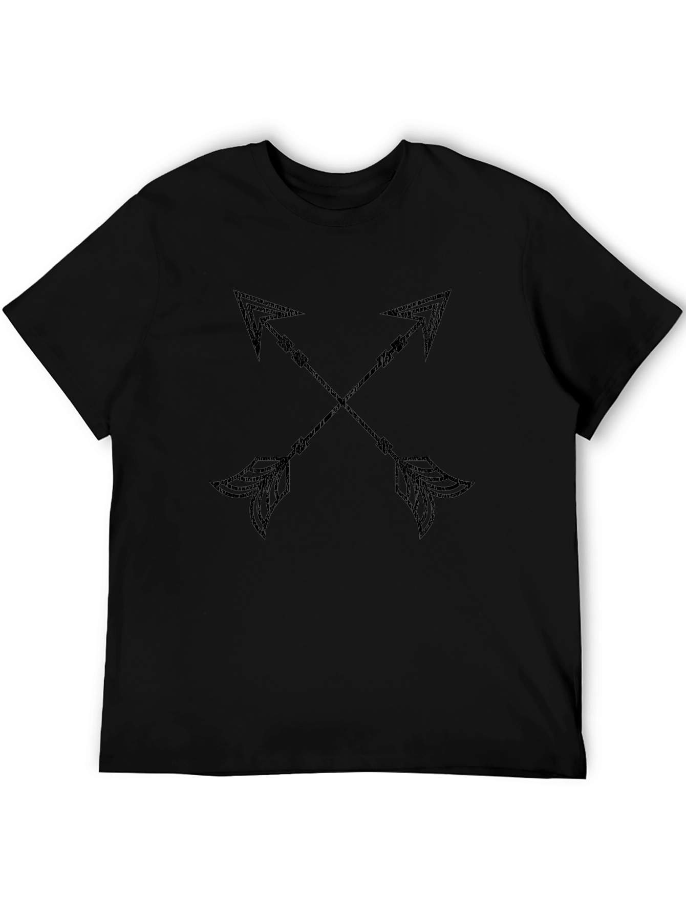 Black Arrow Graphic Tee - Stylish & Trendy