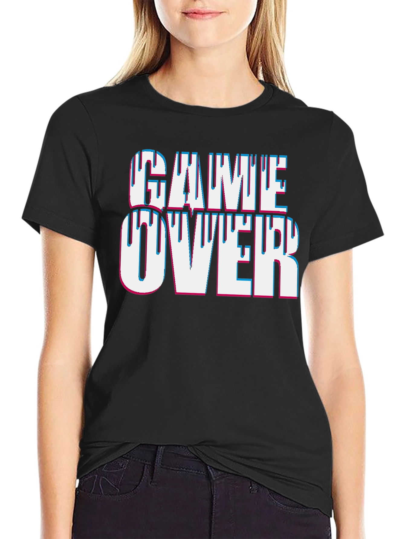 Game Over Graphic Tee - Gamer Style