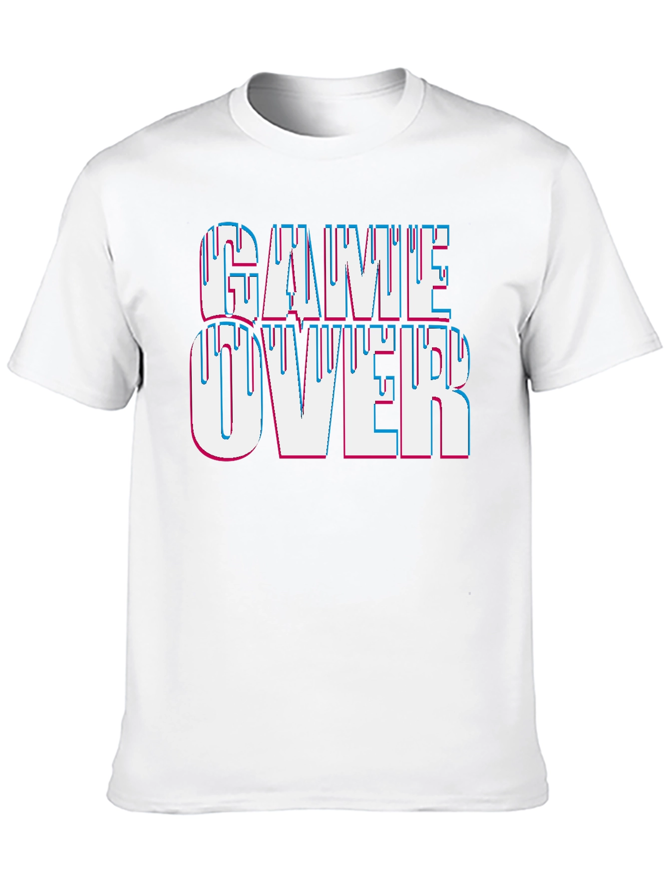 Game Over Graphic Tee - Gamer Style