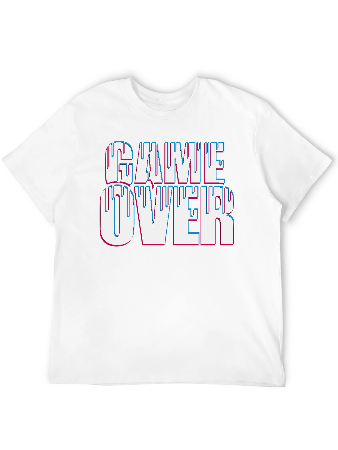 Game Over Graphic Tee - Gamer Style