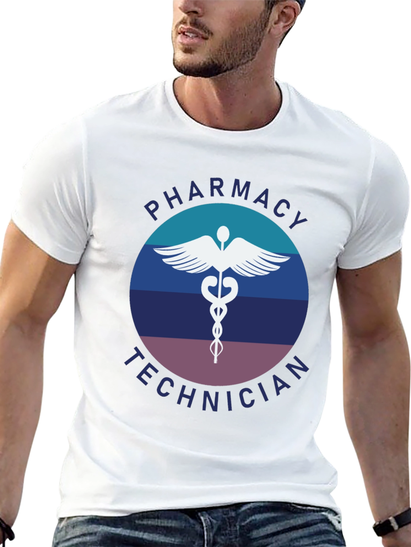Pharmacy Technician Caduceus T-Shirt