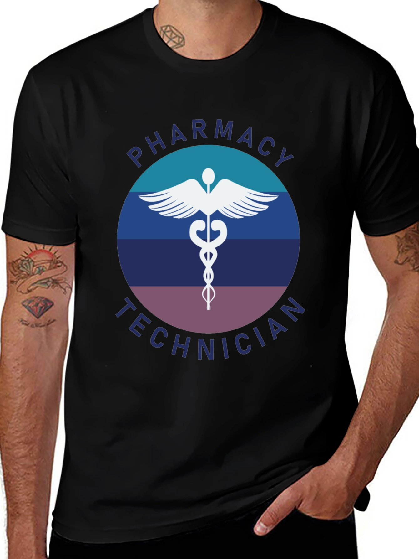 Pharmacy Technician Caduceus T-Shirt
