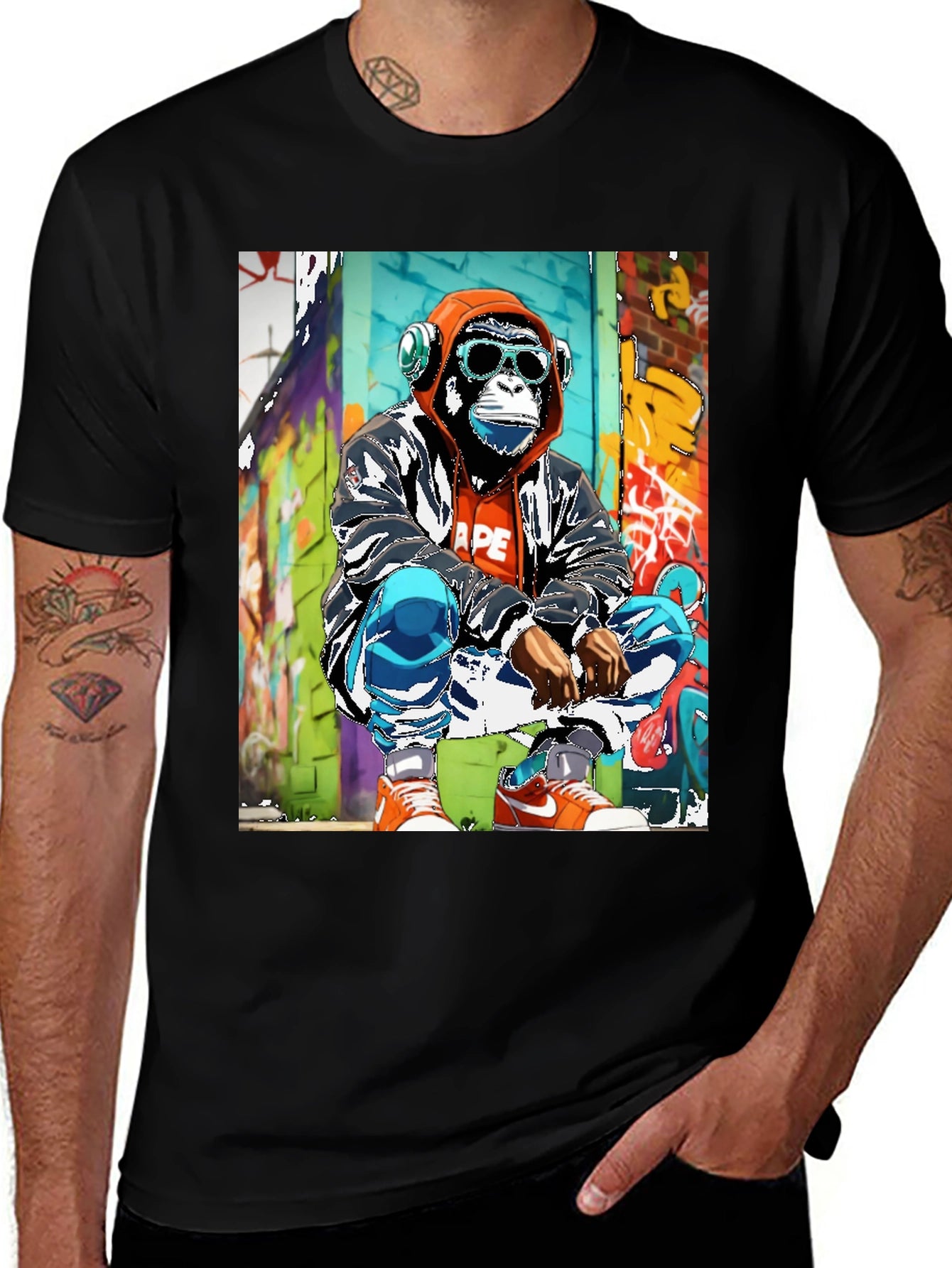 Urban Ape Graphic T-Shirt - Trendy Streetwear