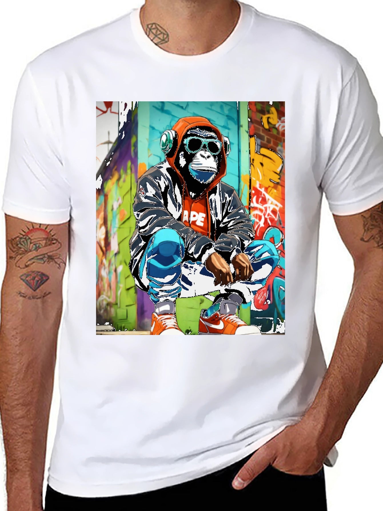Urban Ape Graphic T-Shirt - Trendy Streetwear