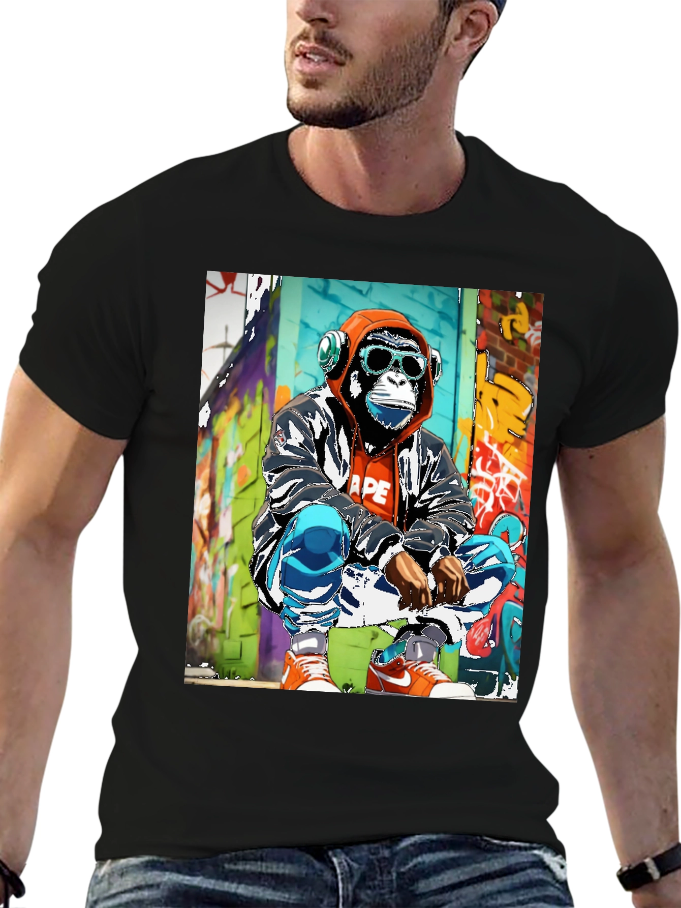 Urban Ape Graphic T-Shirt - Trendy Streetwear