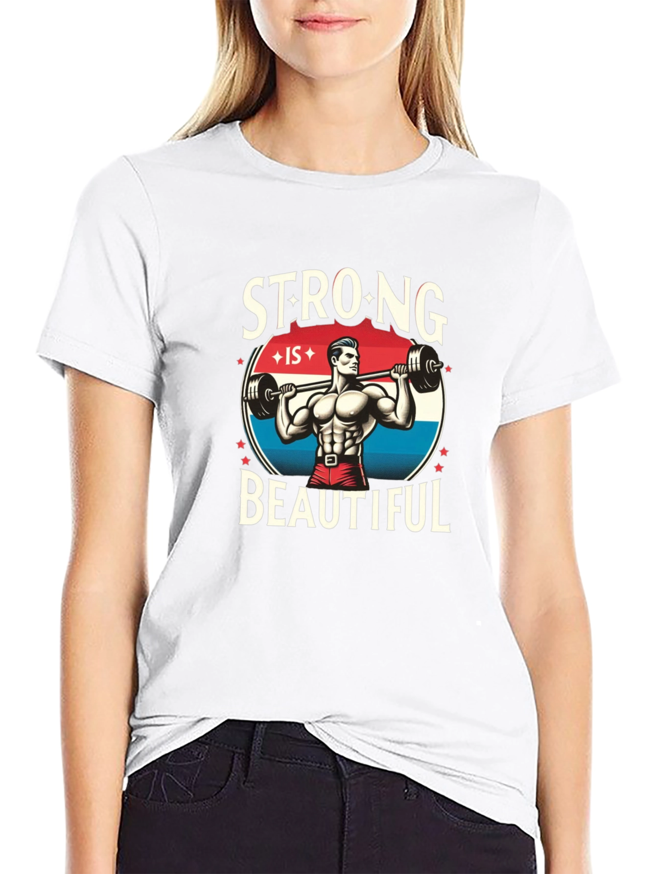 Strong is Beautiful Graphic T-Shirt
