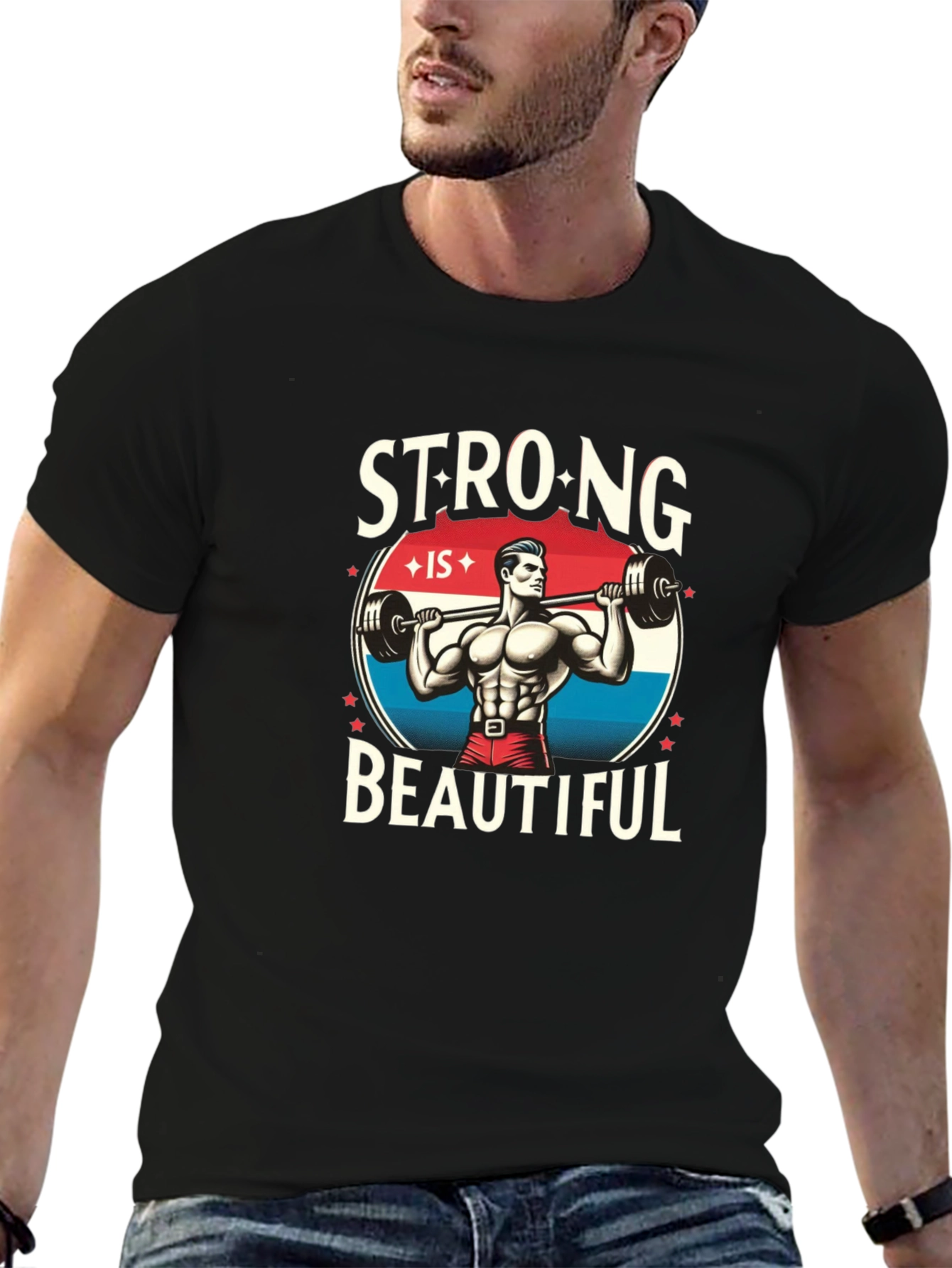 Strong is Beautiful Graphic T-Shirt