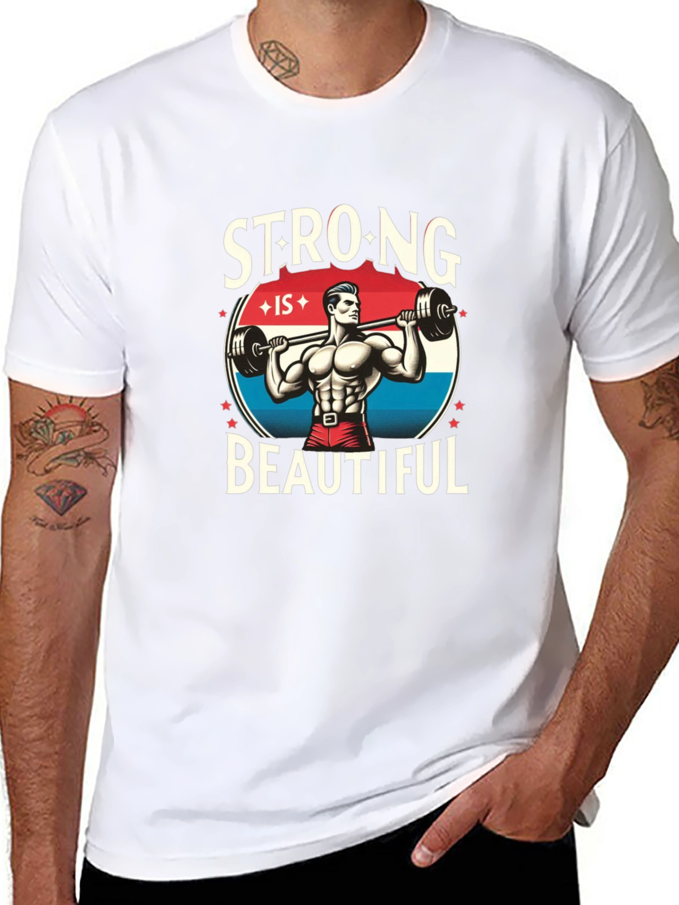 Strong is Beautiful Graphic T-Shirt