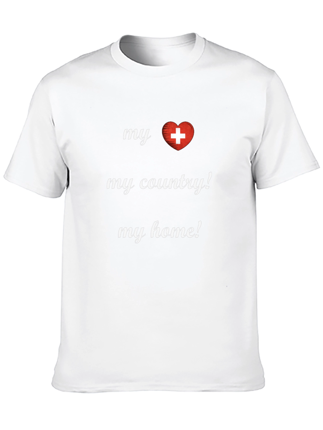 My Heart My Country My Home T-Shirt