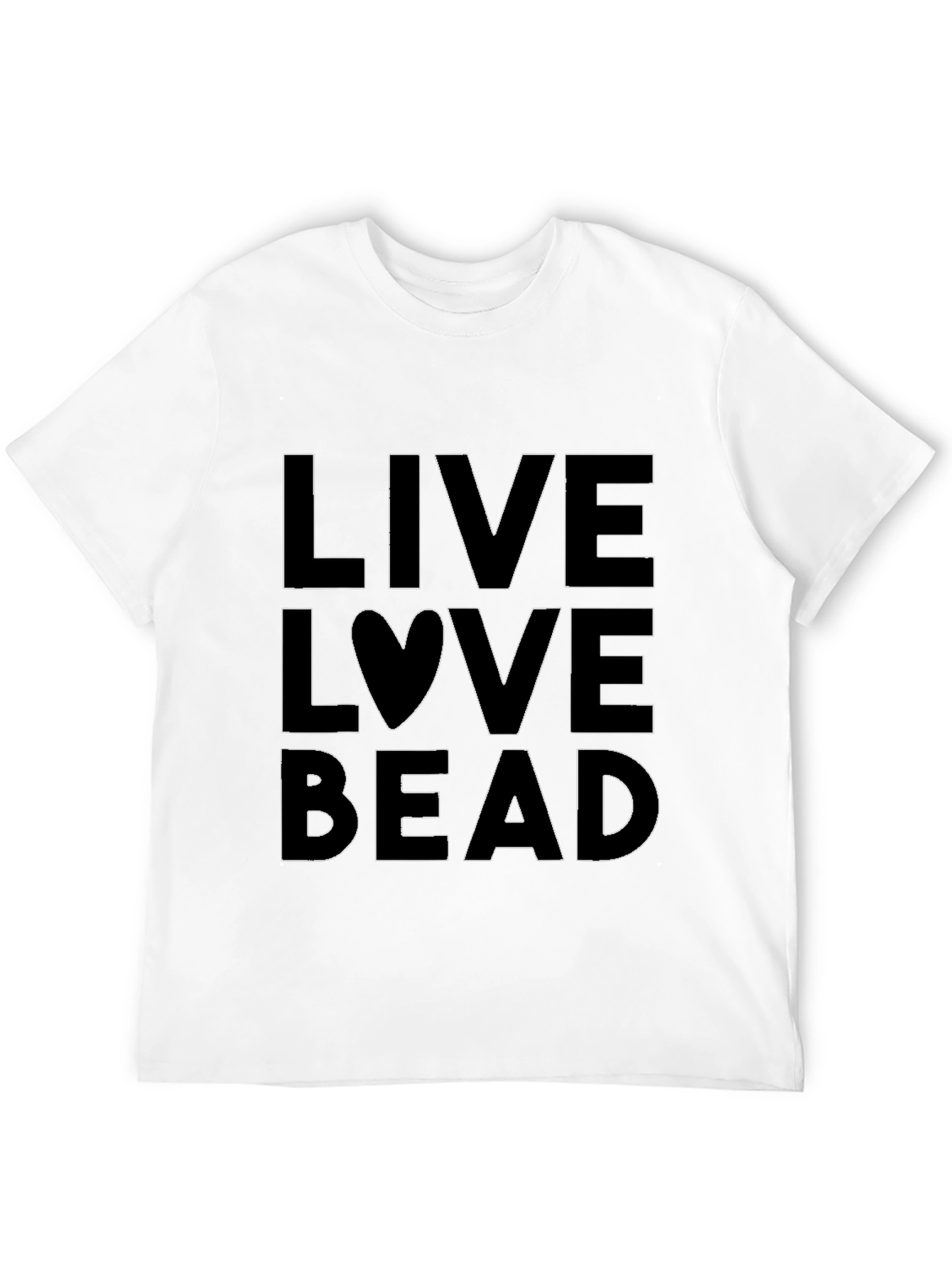 Live Love Bead Black T-Shirt