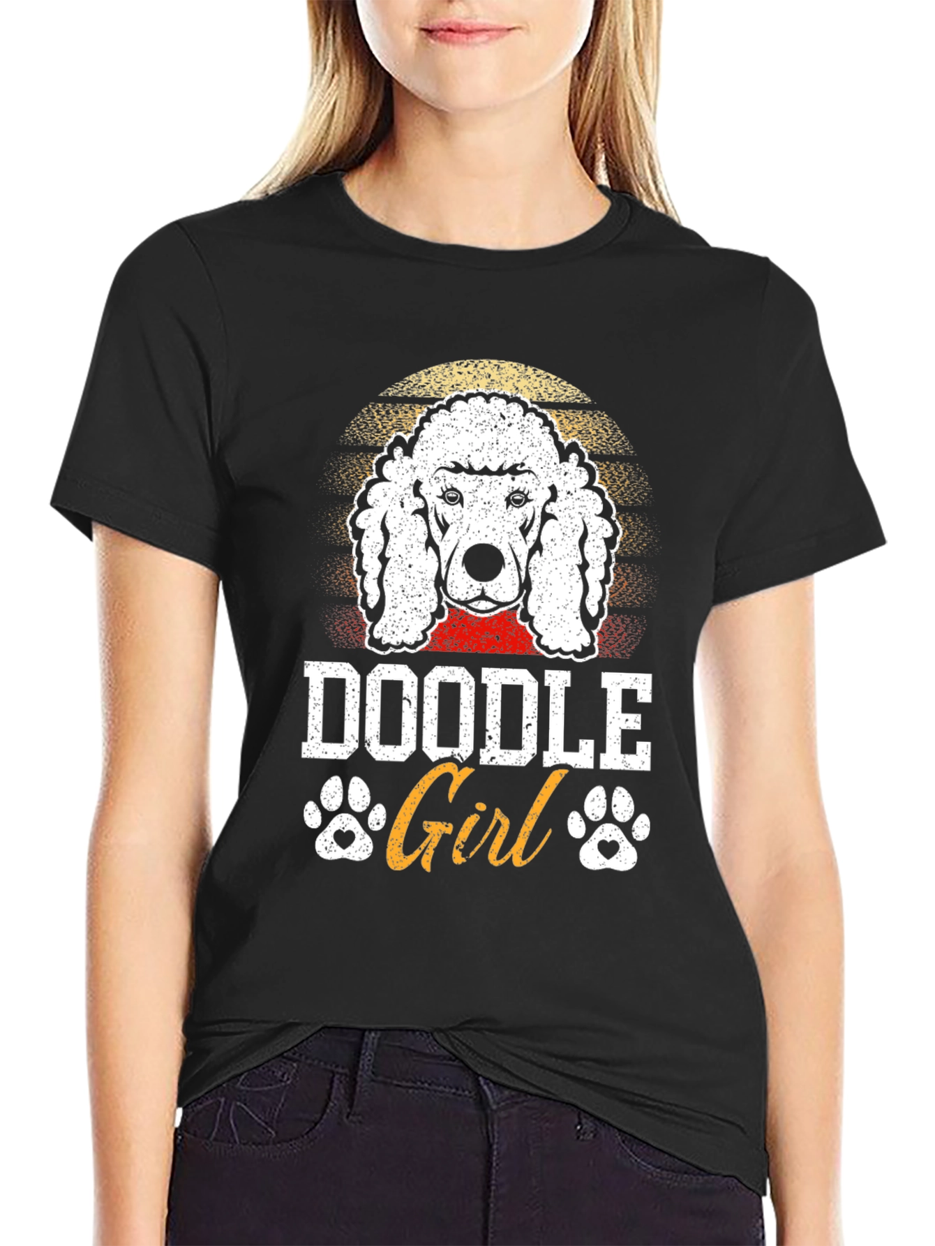 Doodle Girl T-Shirt - Dog Lover Tee