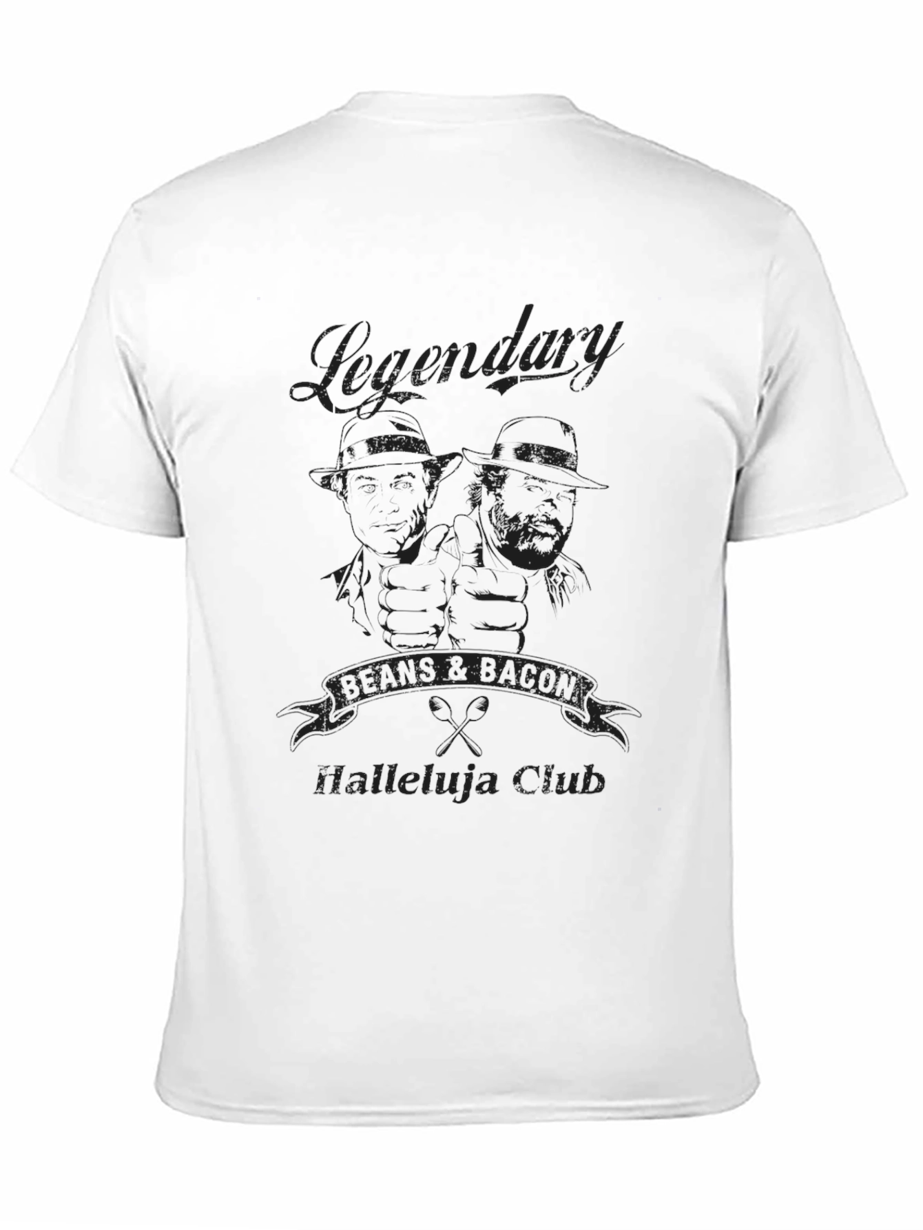 Legendary Rhama Bacons Halleluja Club Black T-Shirt