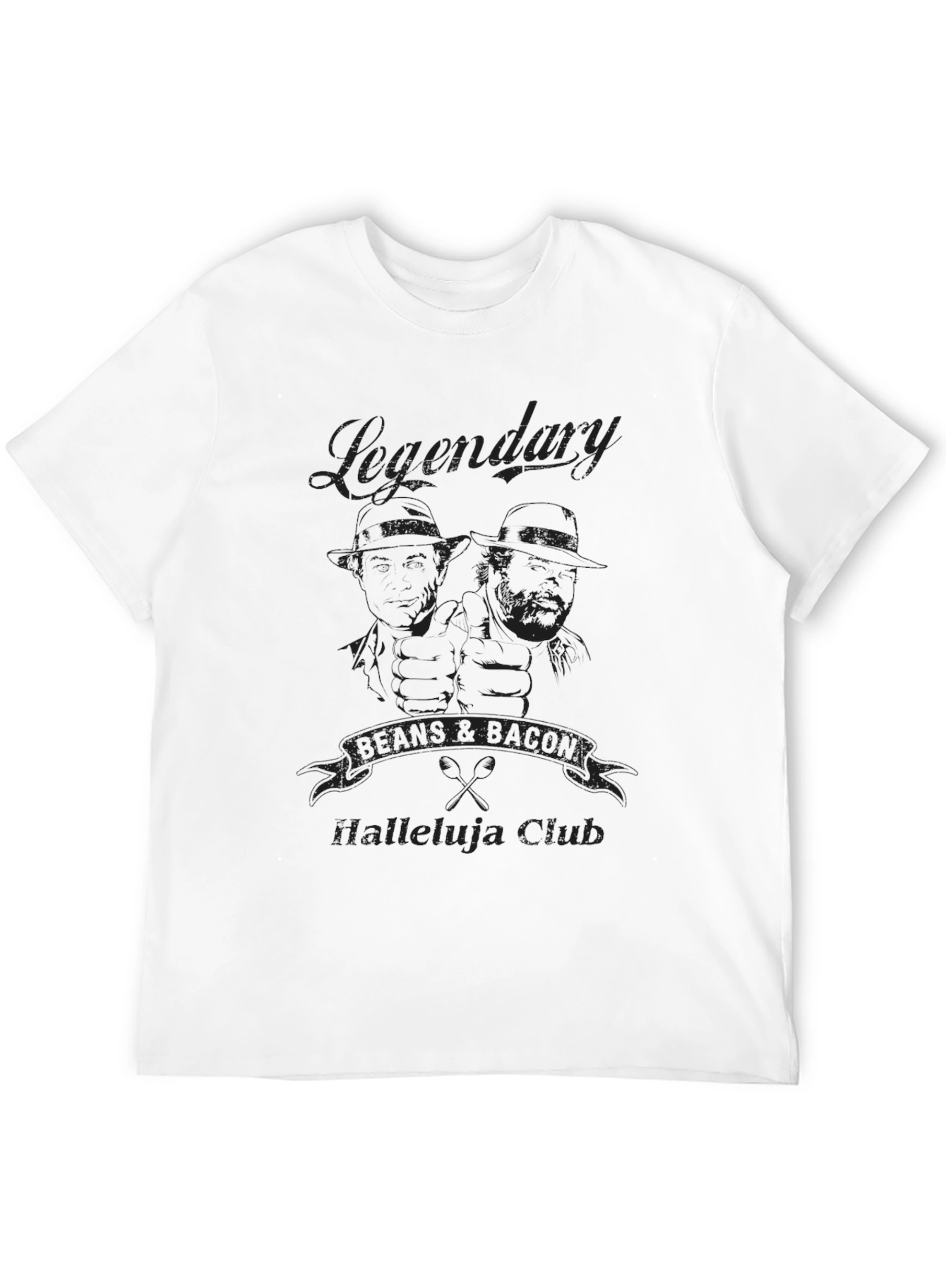 Legendary Rhama Bacons Halleluja Club Black T-Shirt