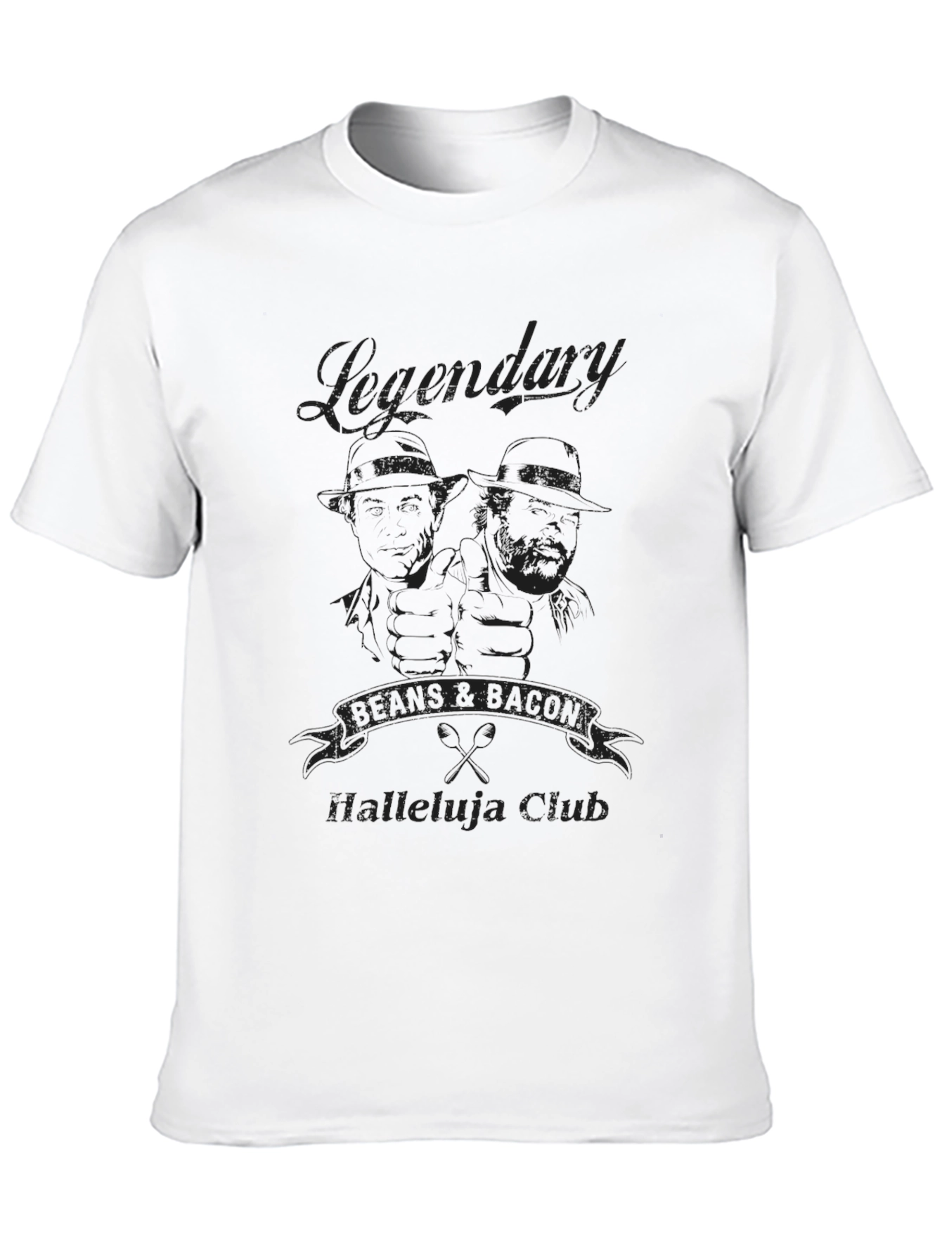 Legendary Rhama Bacons Halleluja Club Black T-Shirt