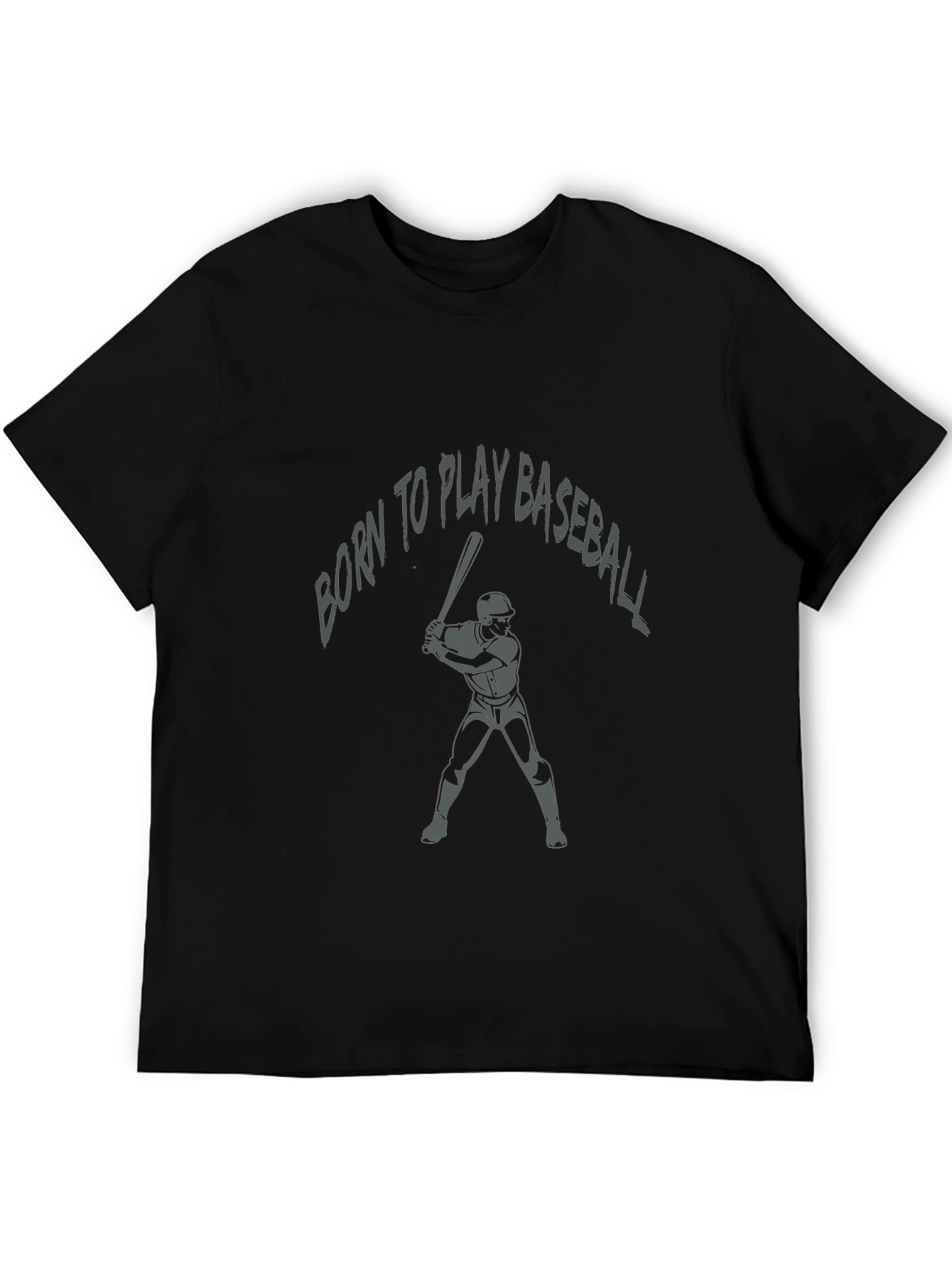 Born to Play Baseball Graphic Tee