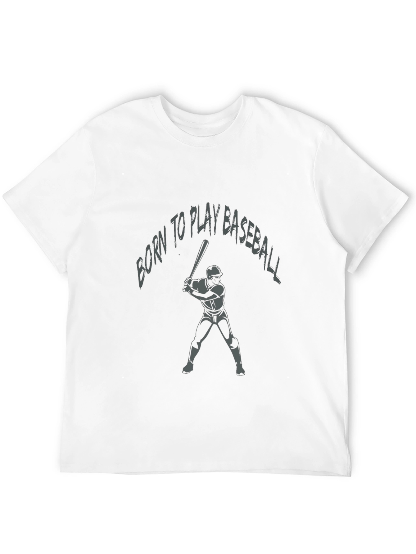 Born to Play Baseball Graphic Tee