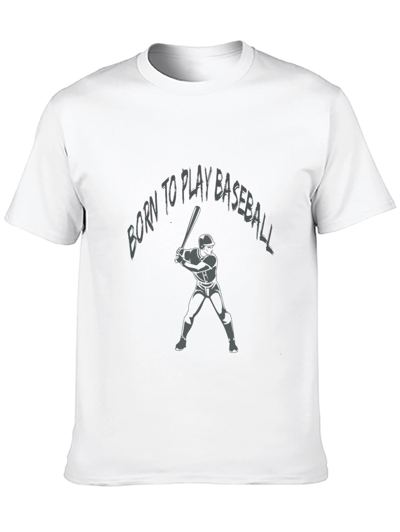 Born to Play Baseball Graphic Tee