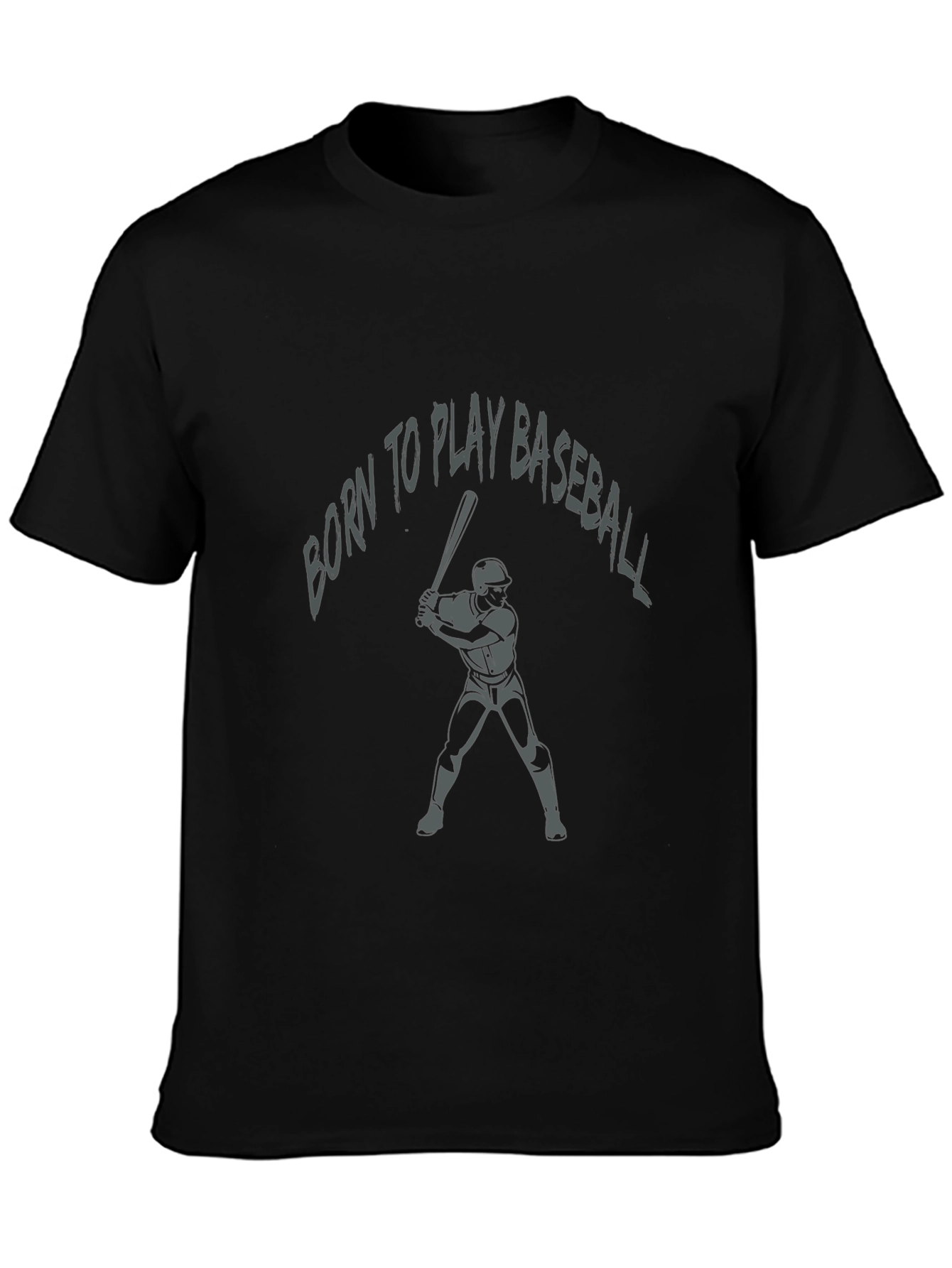 Born to Play Baseball Graphic Tee